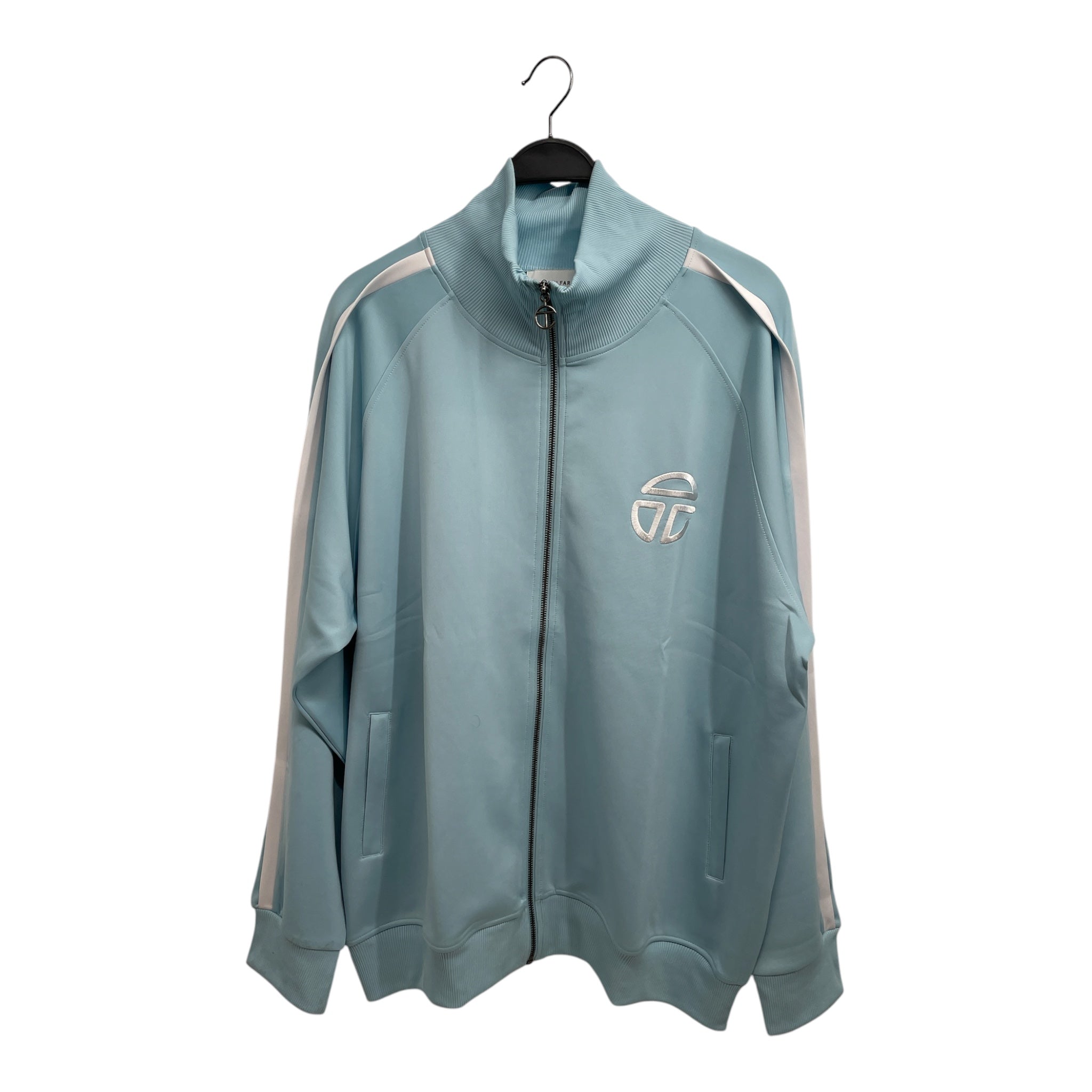 Telfar/Track Jkt/XXL/Cotton/BLU/TELFAR TRACK JACKET LIGHT BLUE view 1