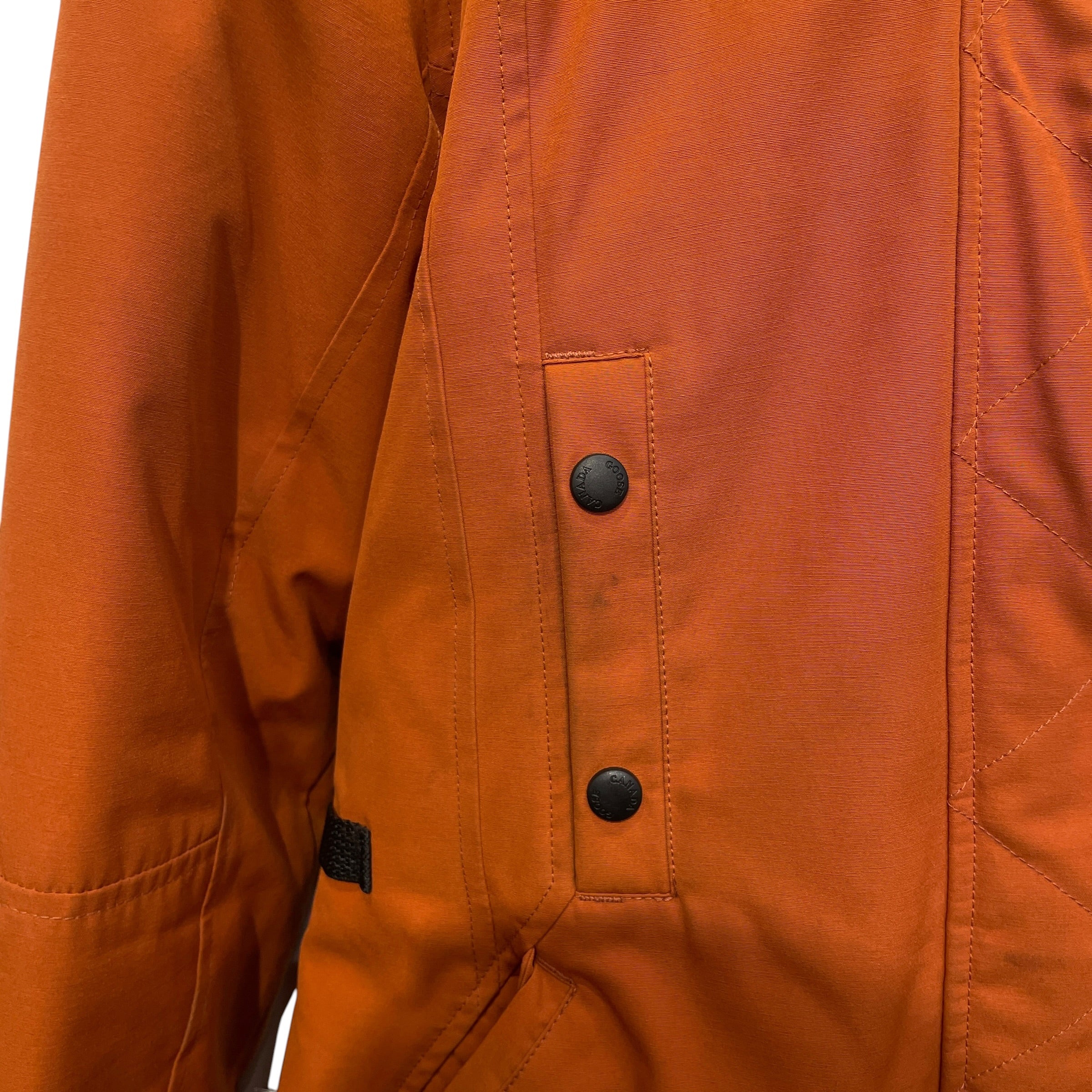 CANADA GOOSE/Coat/M/Cotton/ORN/ view 4