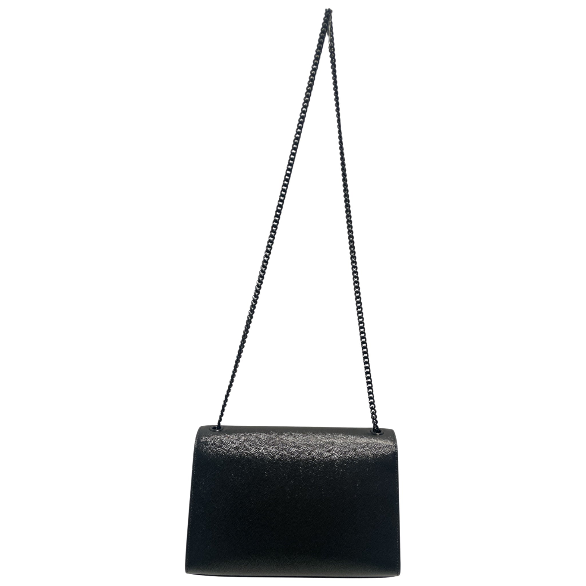 SAINT LAURENT/Cross Body Bag/Leather/BLK/Kate Black Medium view 2