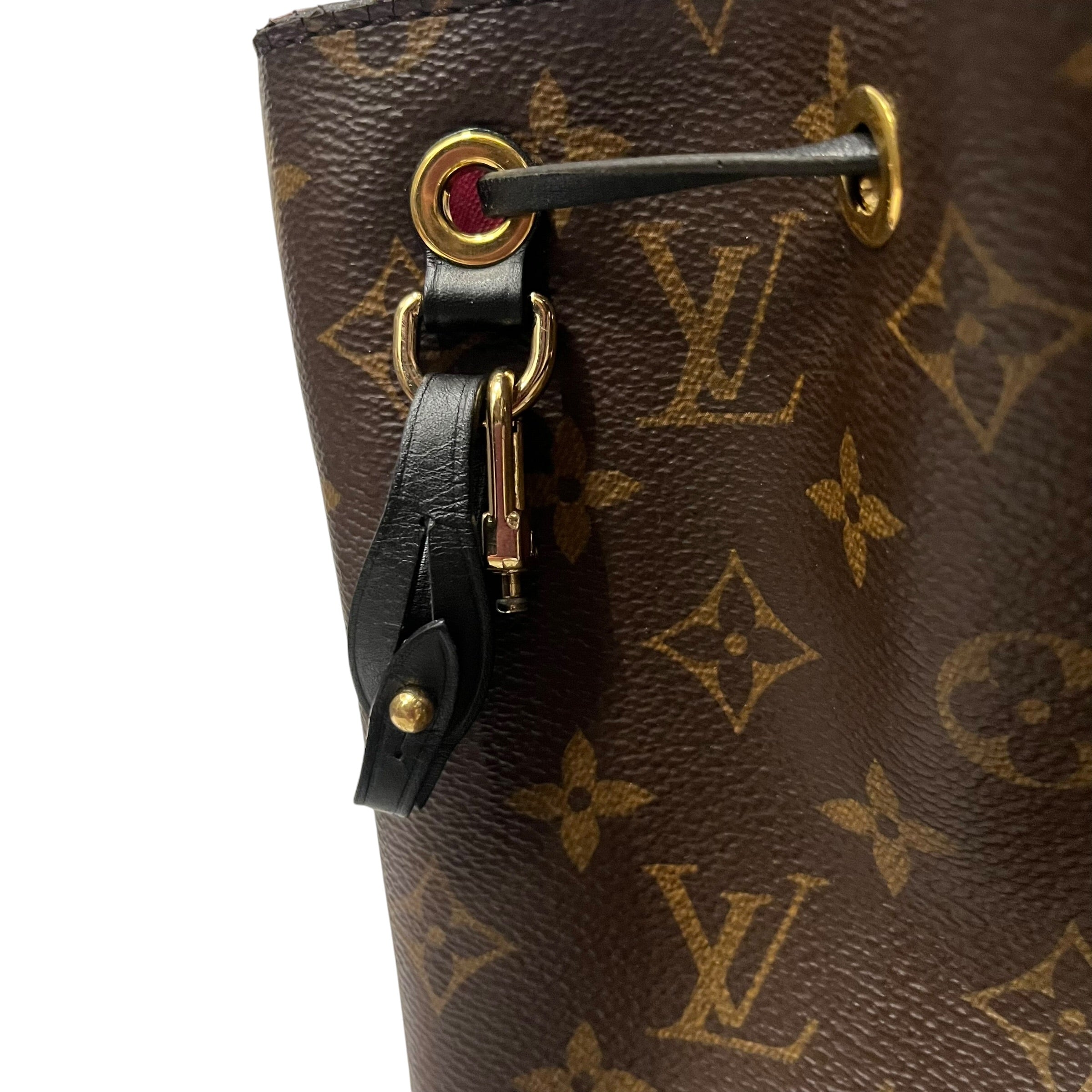 LOUIS VUITTON/Bag/Monogram/Leather/BRW/montsouris backpack view 5