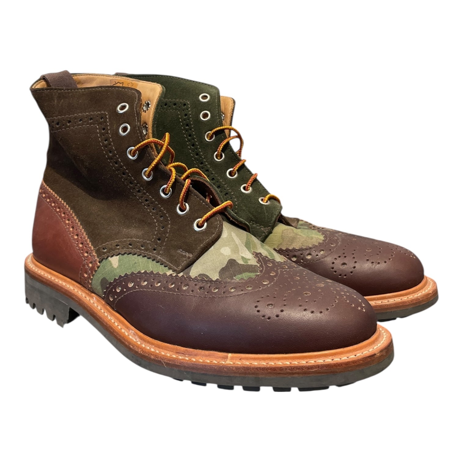 MARK MCNAIRY/Boots/US 12/Leather/BRW/ view 1