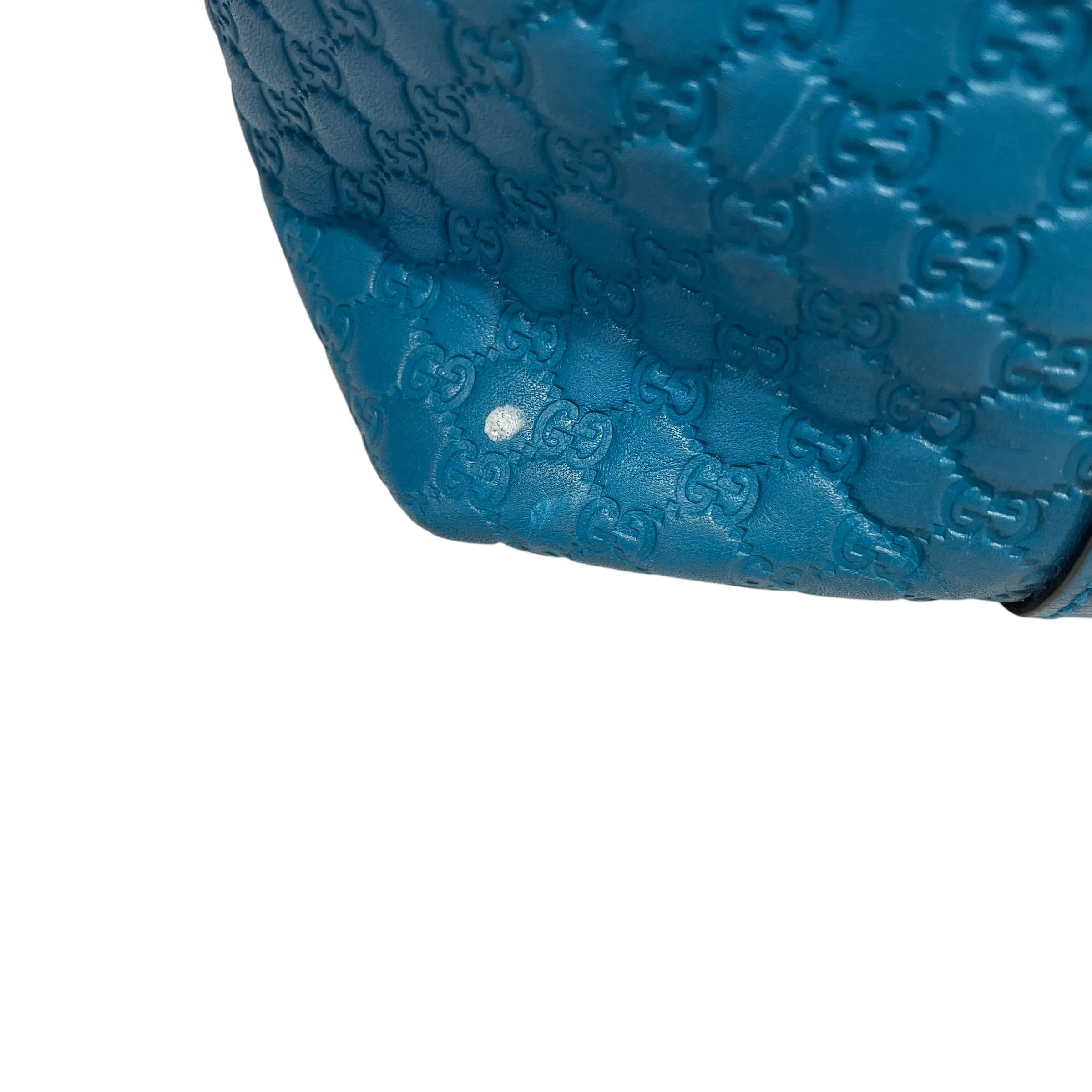 GUCCI/Tote Bag/Monogram/Leather/BLU/Microguccissima Large Joy Tote view 7