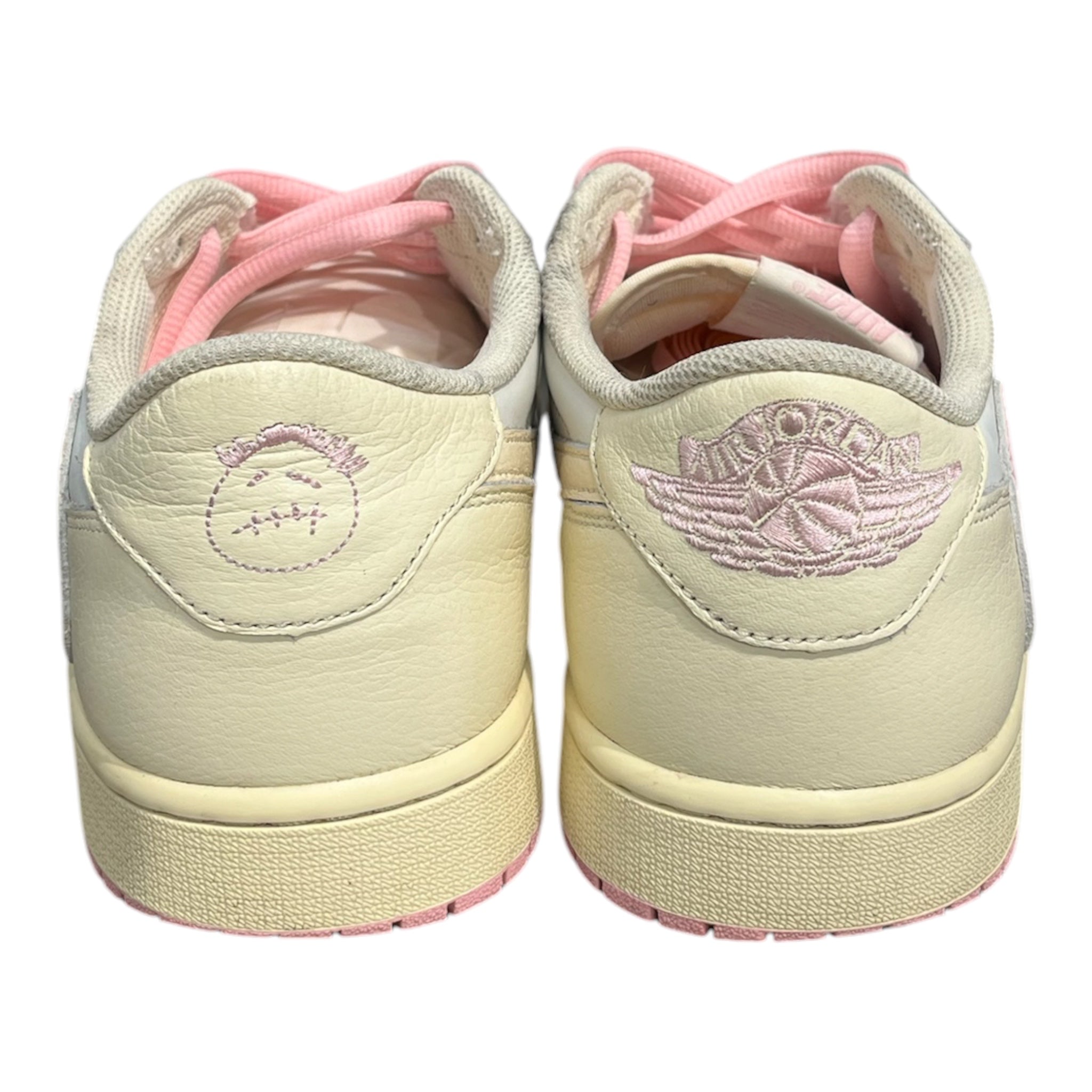 NIKE/X TRAVIS SCOTT AIR JORDAN 1 LOW OG/Low-Sneakers/US 13/Leather/PNK/IQ7604-100 view 3