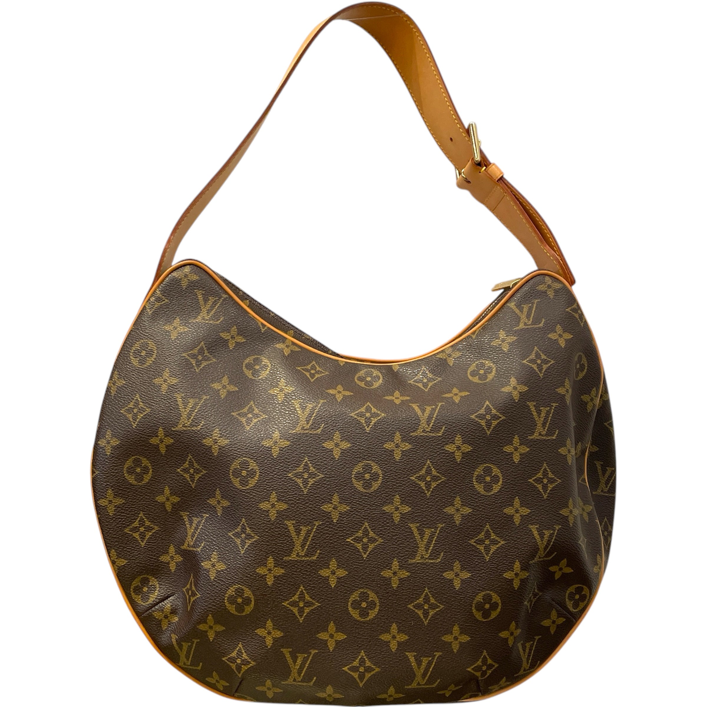 LOUIS VUITTON/Bag/Monogram/Leather/BRW/croissant gm view 2