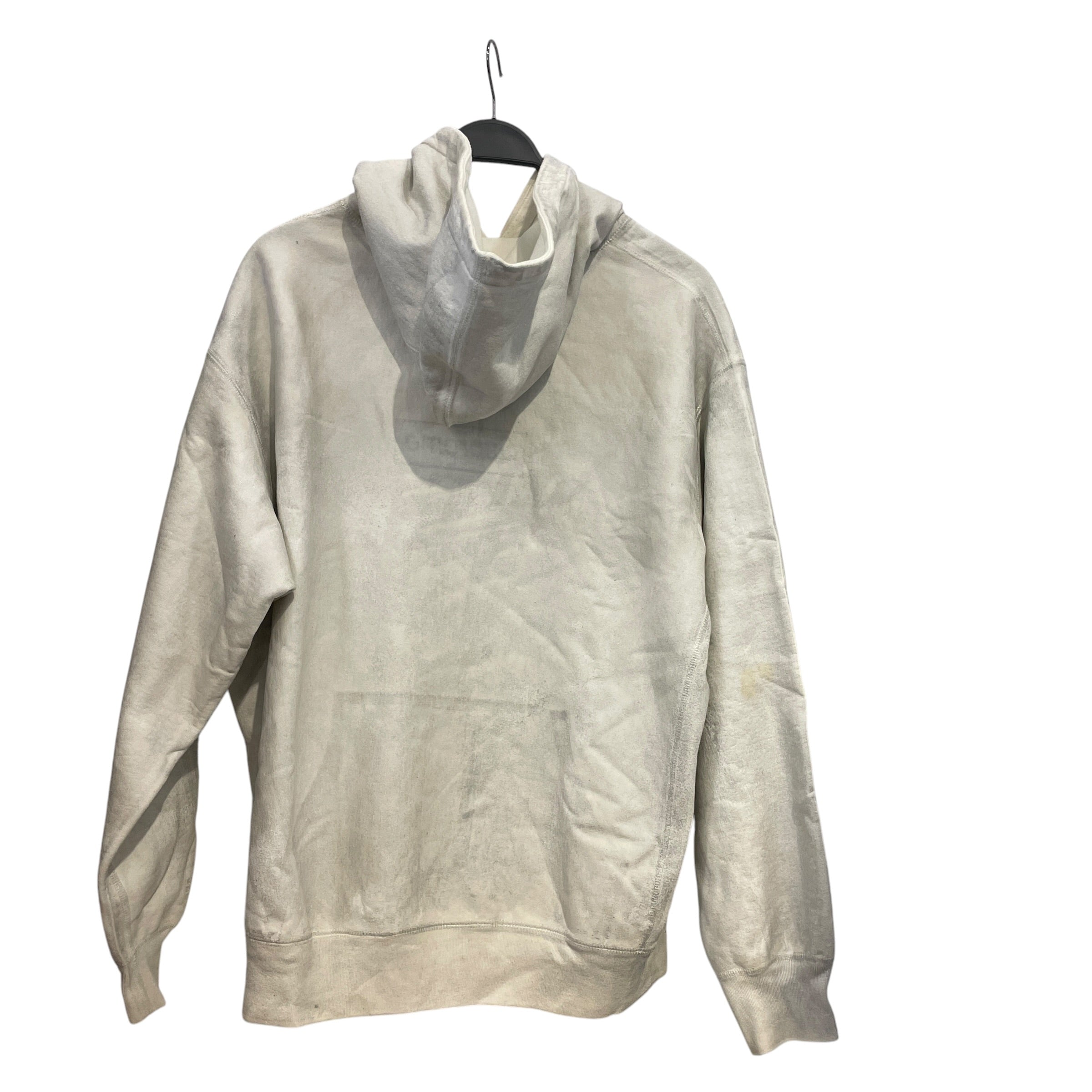 Supreme/Maison Margiela/Hoodie/L/Cotton/WHT/WHITE FOIL view 2