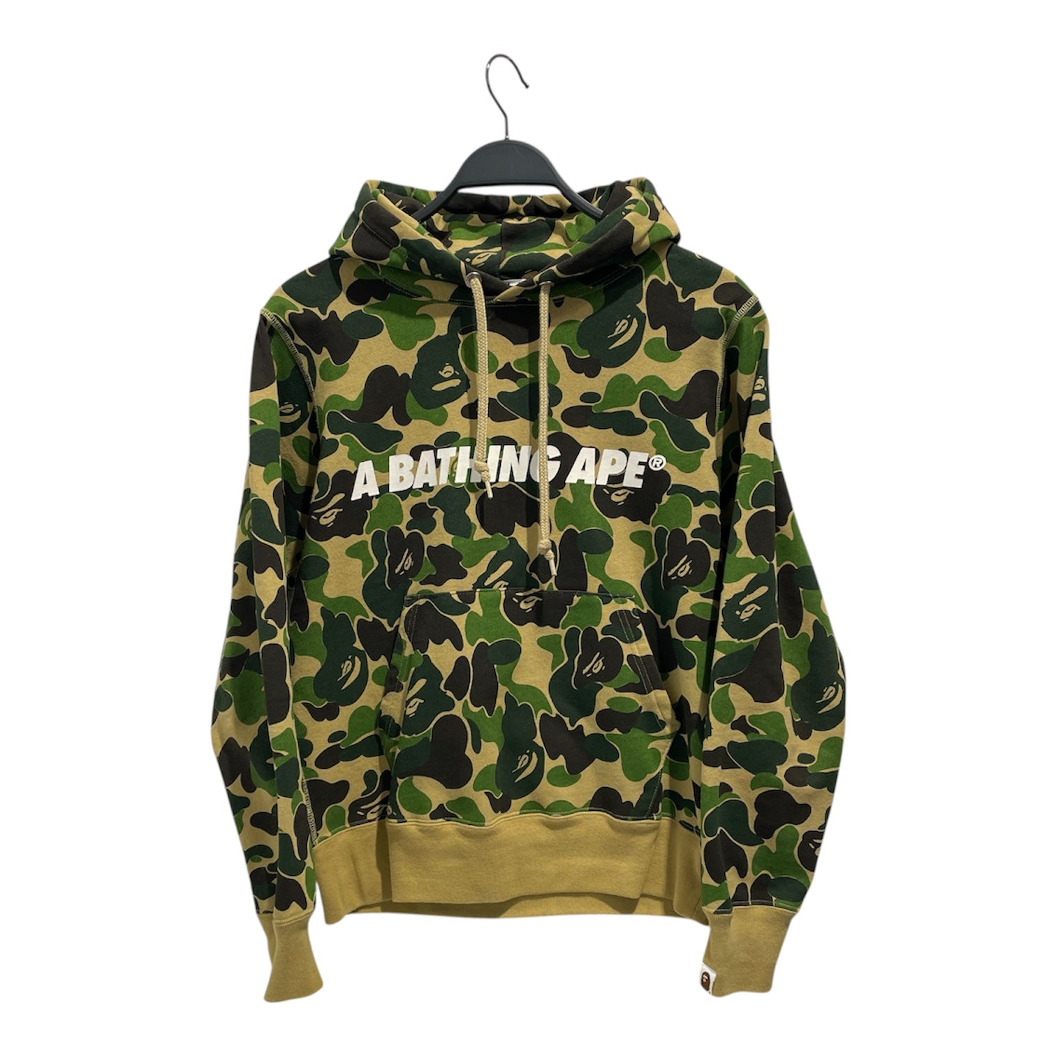 A BATHING APE/Hoodie/M/Camouflage/Cotton/KHK/2nd Camo ABC Hoodie view 1