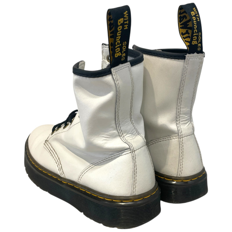 Dr.Martens/Lace Up Boots/US 7/Leather/WHT/Zavala