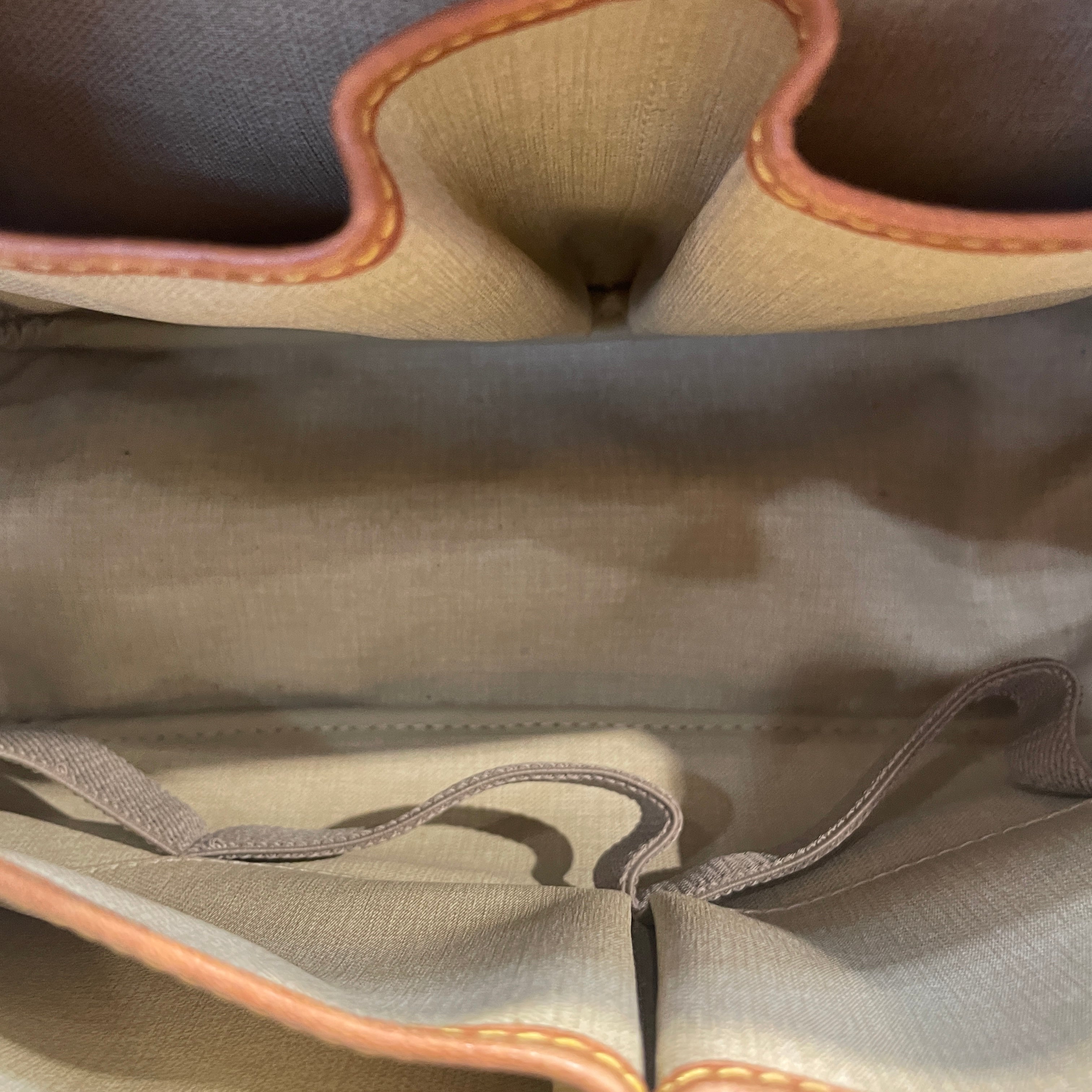 LOUIS VUITTON/Hand Bag/Monogram/Leather/BRW/Monogram Deaville HandBag view 6