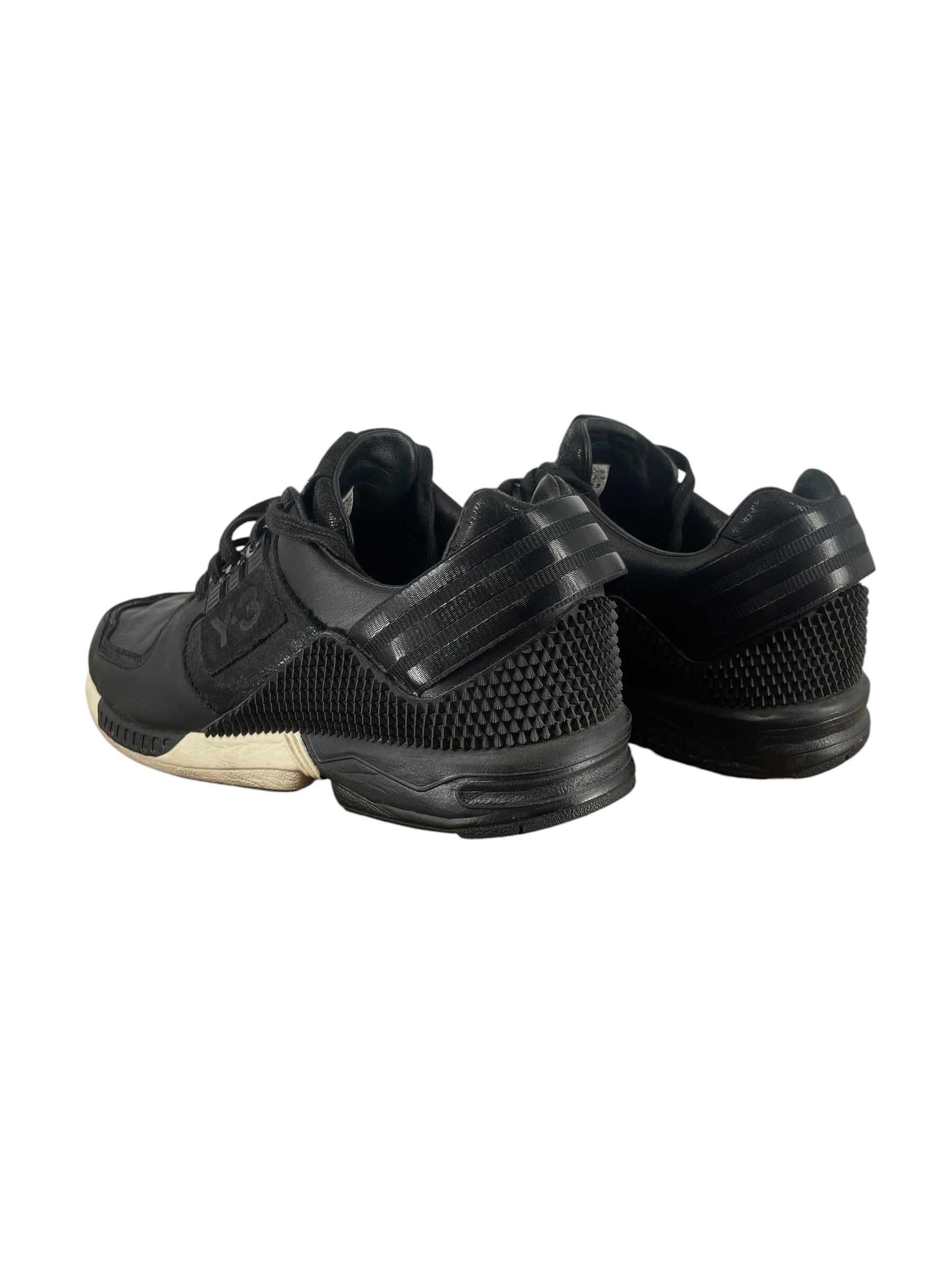 Y-3/Low-Sneakers/US 7.5/Cotton/BLK/U-Tip/B35685 VERN II 779779001 view 2