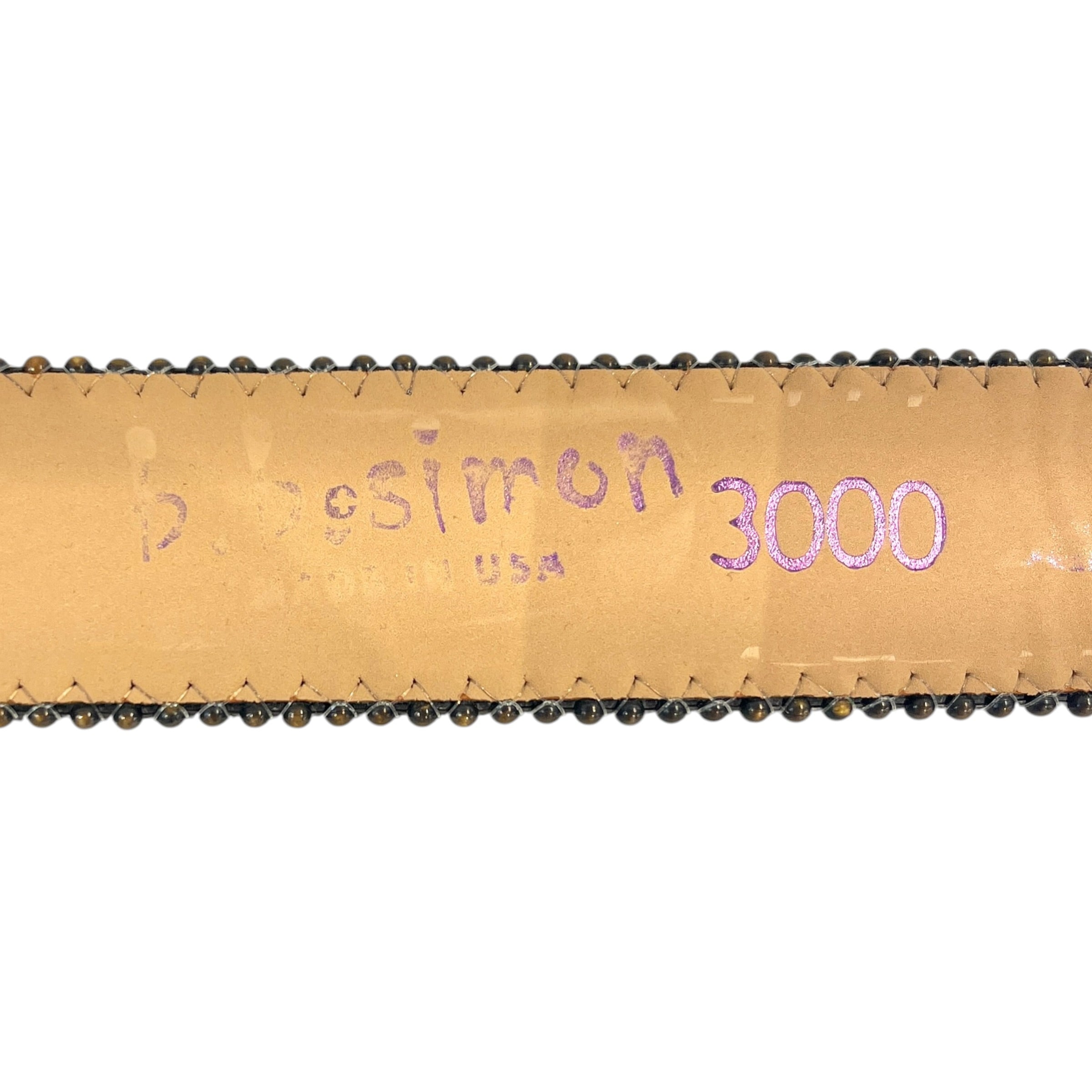 b.b.simon/Belt/Leather/BLK/M's/LOADED MIDNIGHT view 3