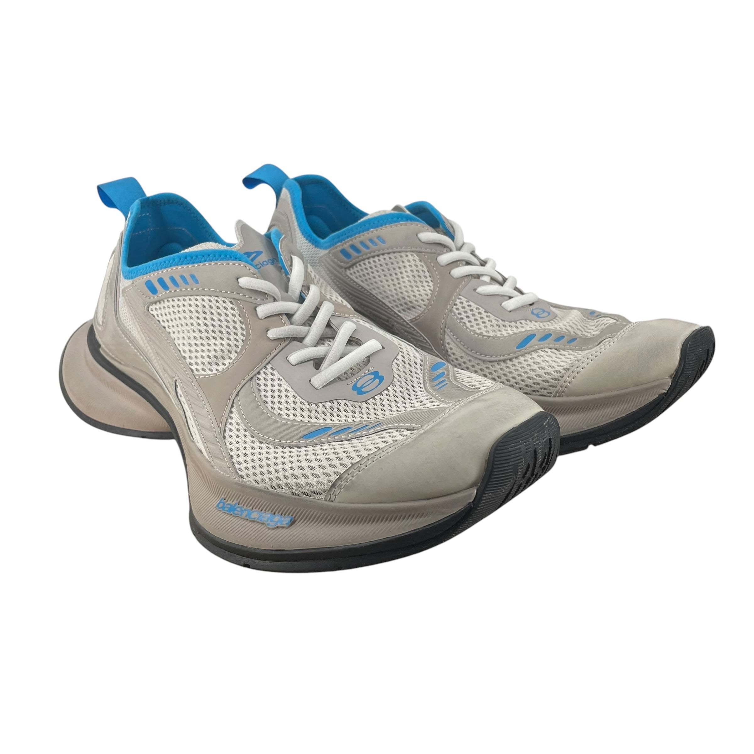 BALENCIAGA/Low-Sneakers/US 11/Polyester/GRY/CIRCUIT SNEAKER view 2