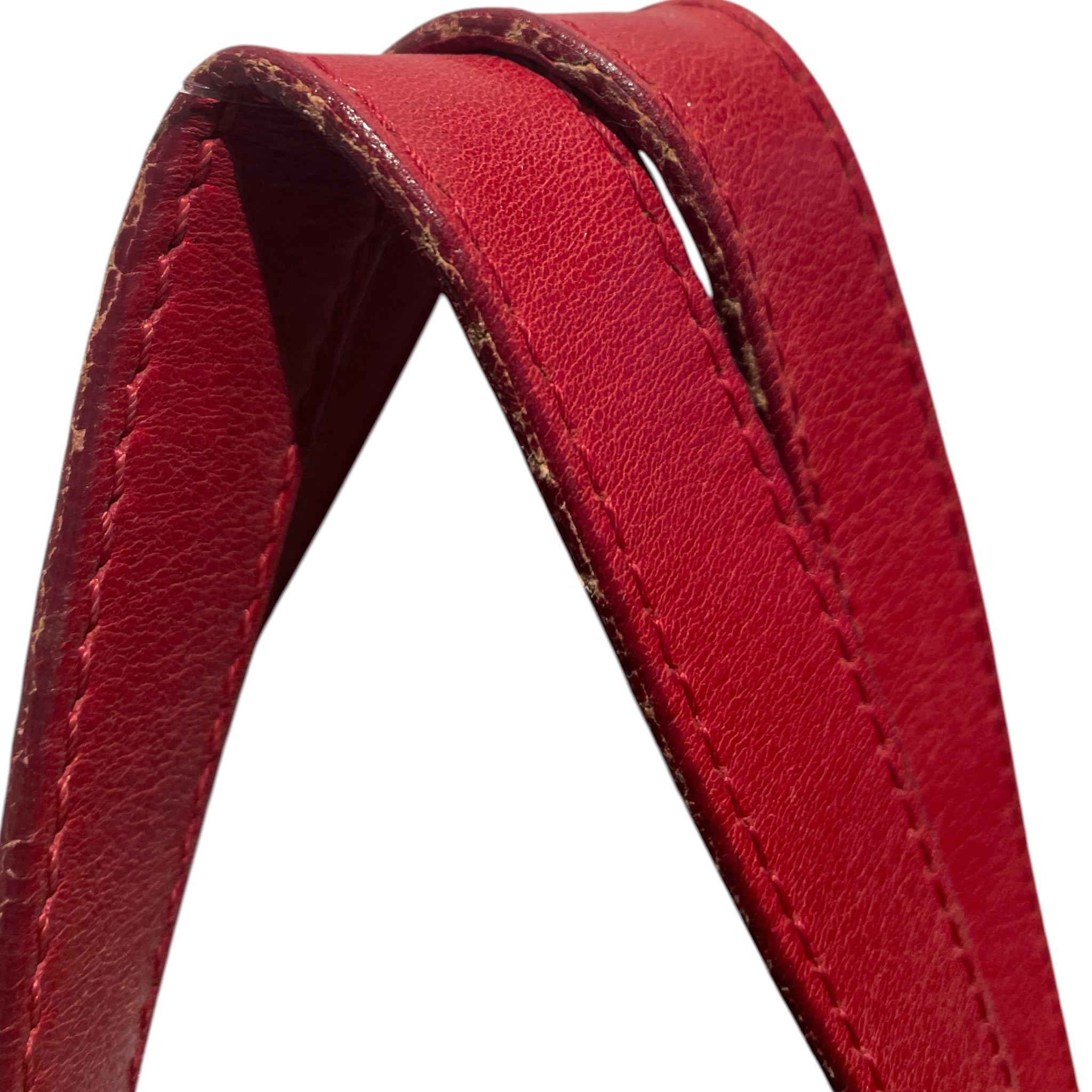 JIMMY CHOO/Bag/Leather/RED/ramona shoulder bag view 5