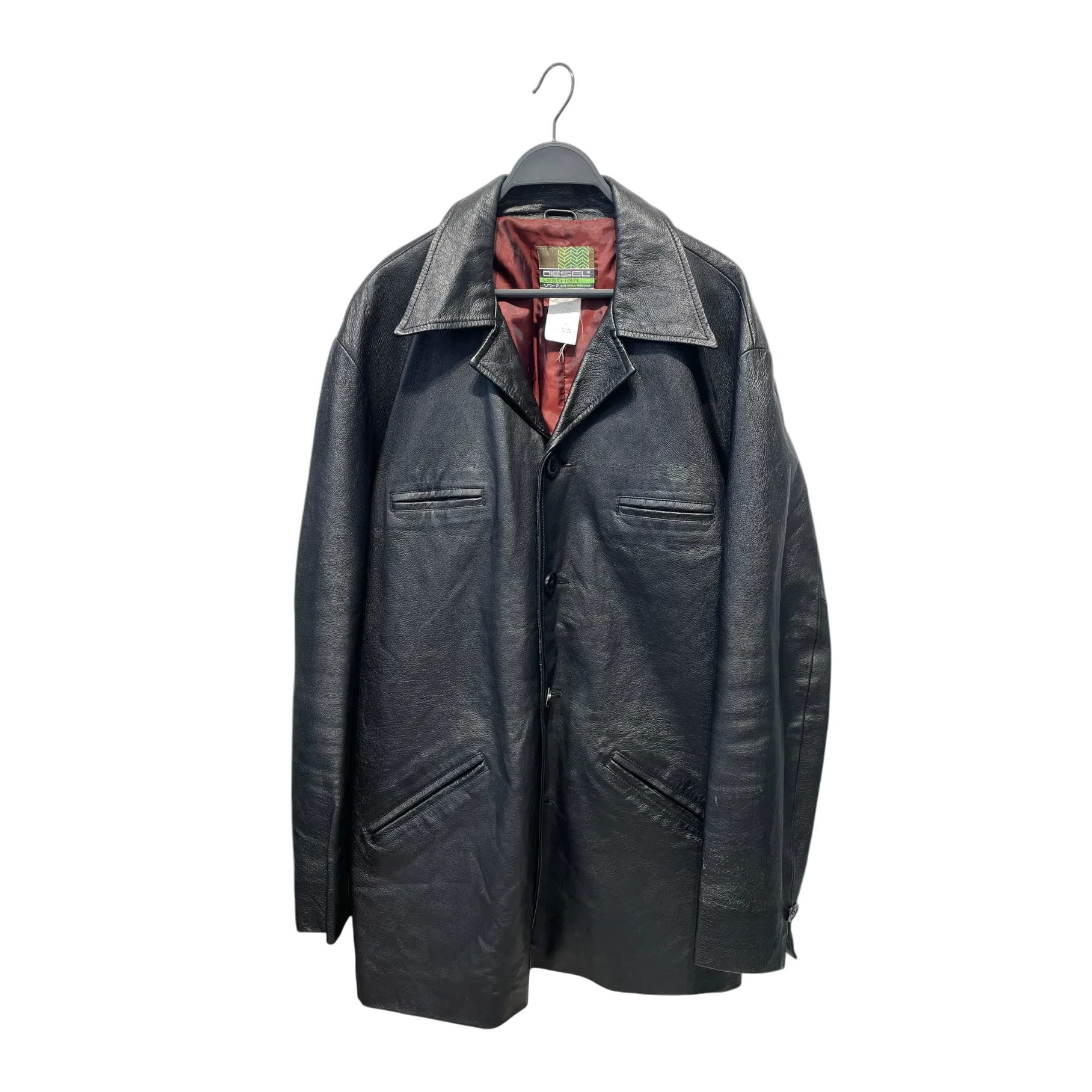 DIESEL/Leather Jkt/Leather/BLK/vintage 06-271-6112 view 1