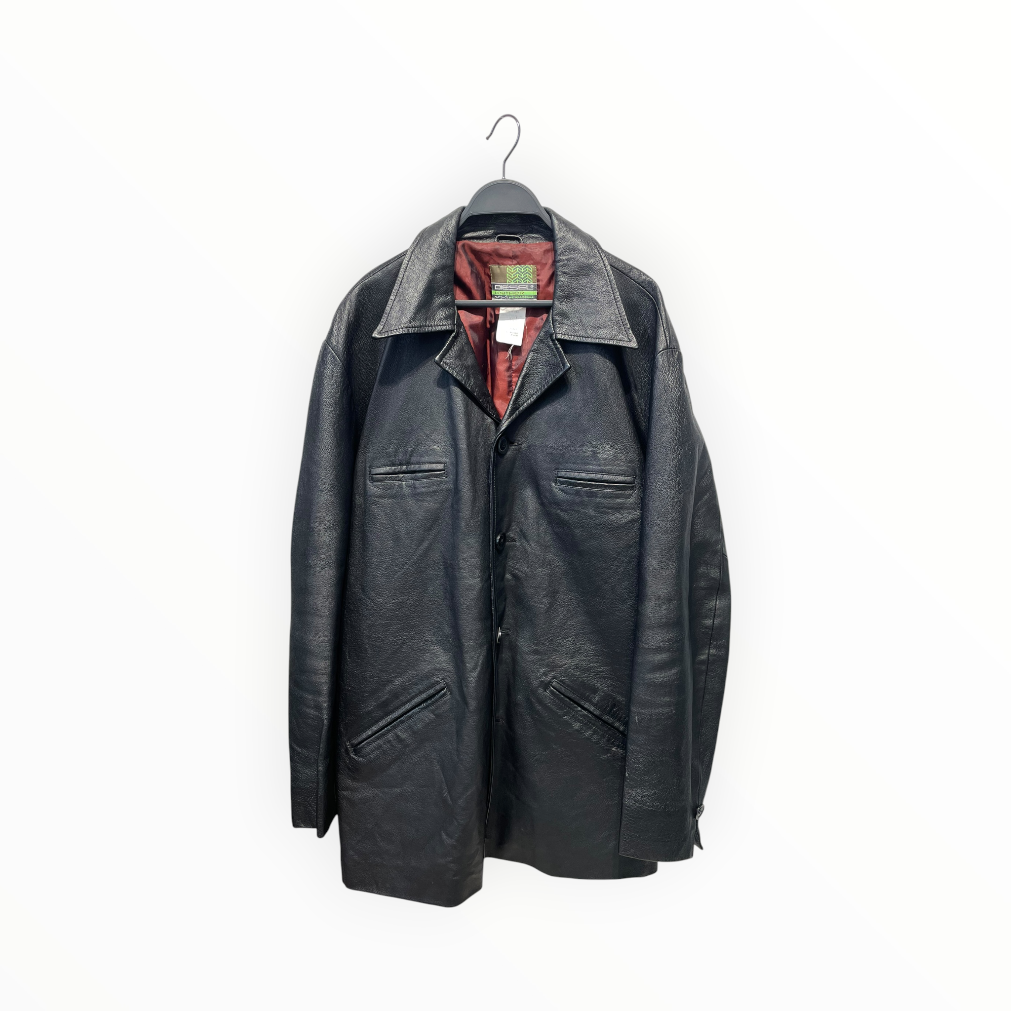 DIESEL/Leather Jkt/FREE/Leather/BLK/vintage 06-271-6112 view 1