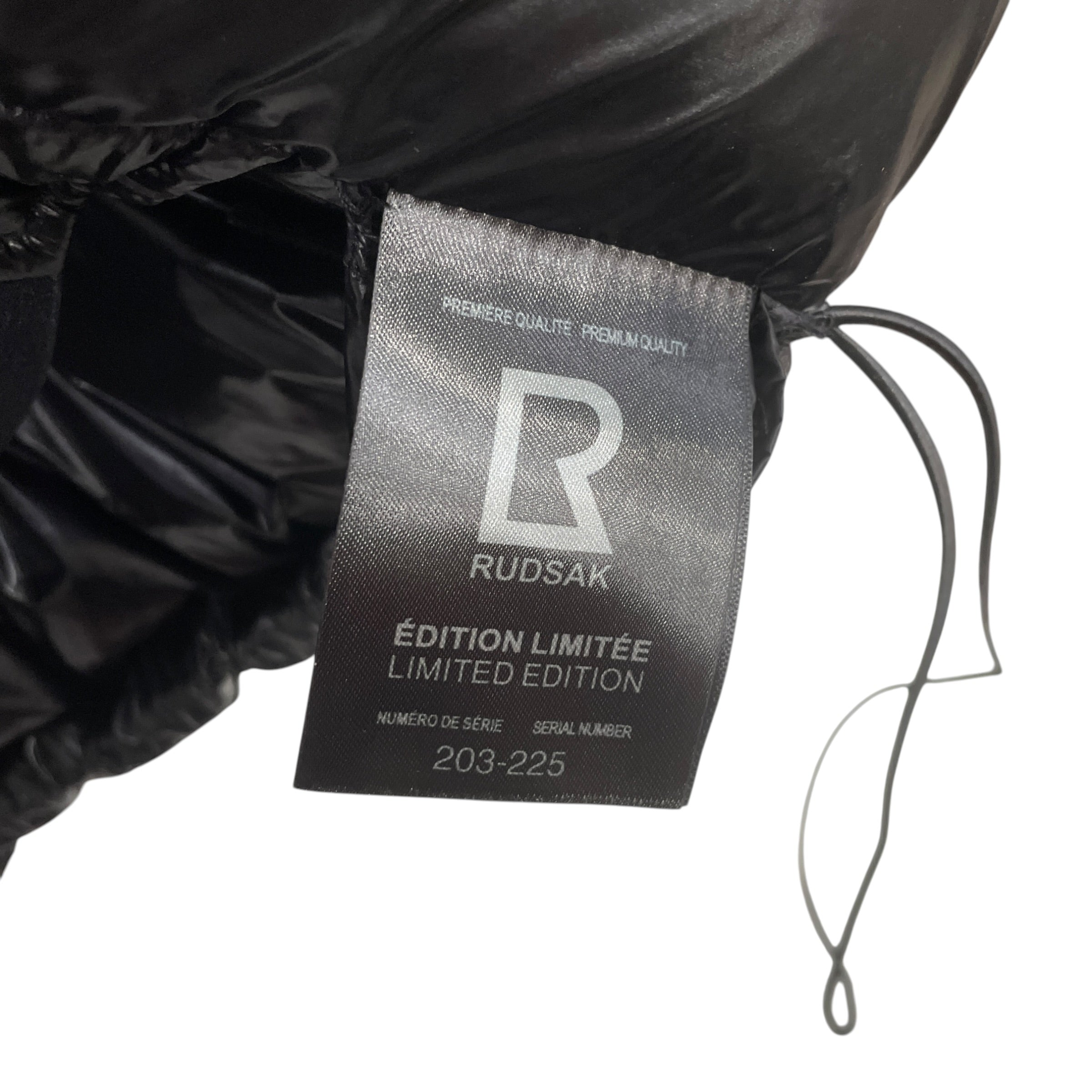 RUDSAK/Puffer Jkt/SS/Polyester/BLK/RUDSAK HOODED PUFFER CLOUD BLK view 4