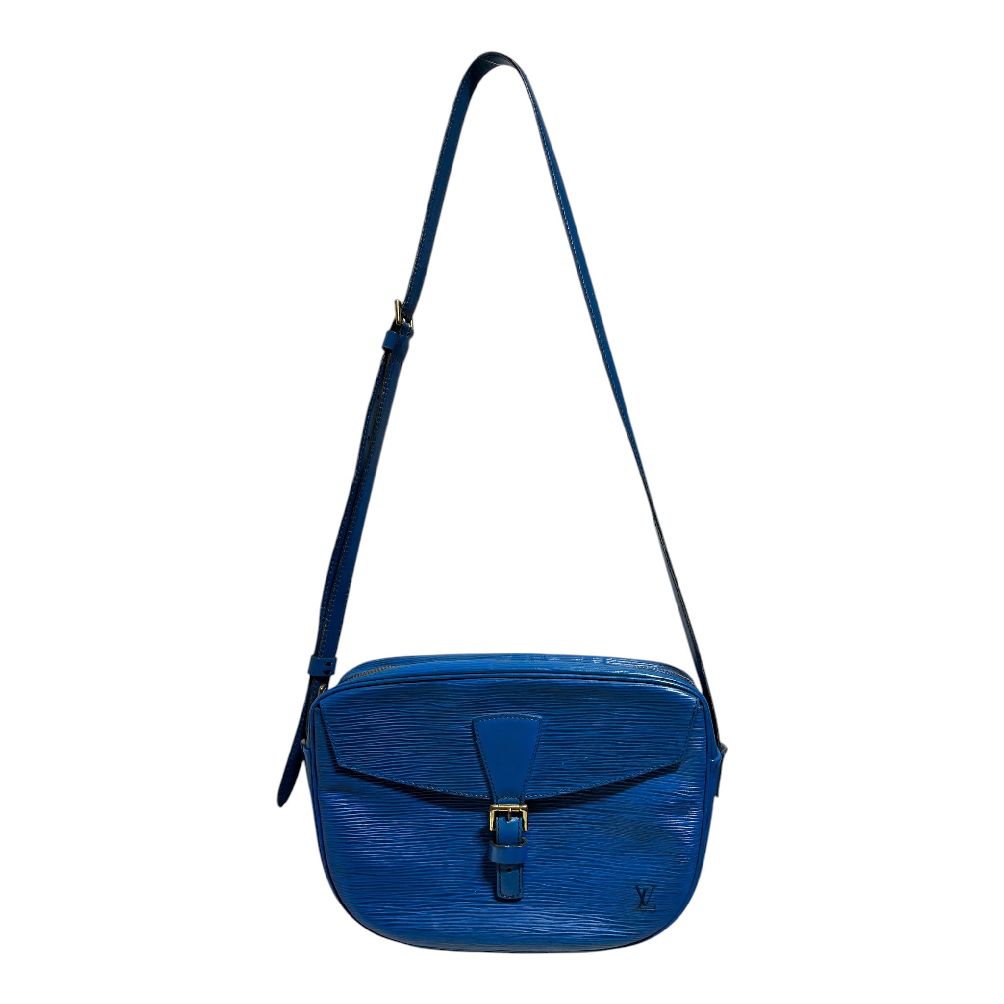 LOUIS VUITTON/Tote Bag/Leather/BLU/EPI LEATHER JEUNE FILLE view 1