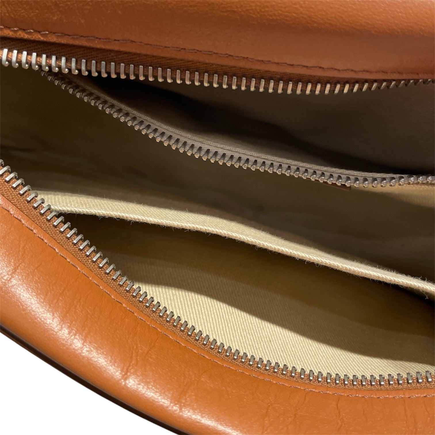 JACQUEMUS/Fanny Pack/Leather/ORN/Le Cuerda Orange Shoulder Bag view 4