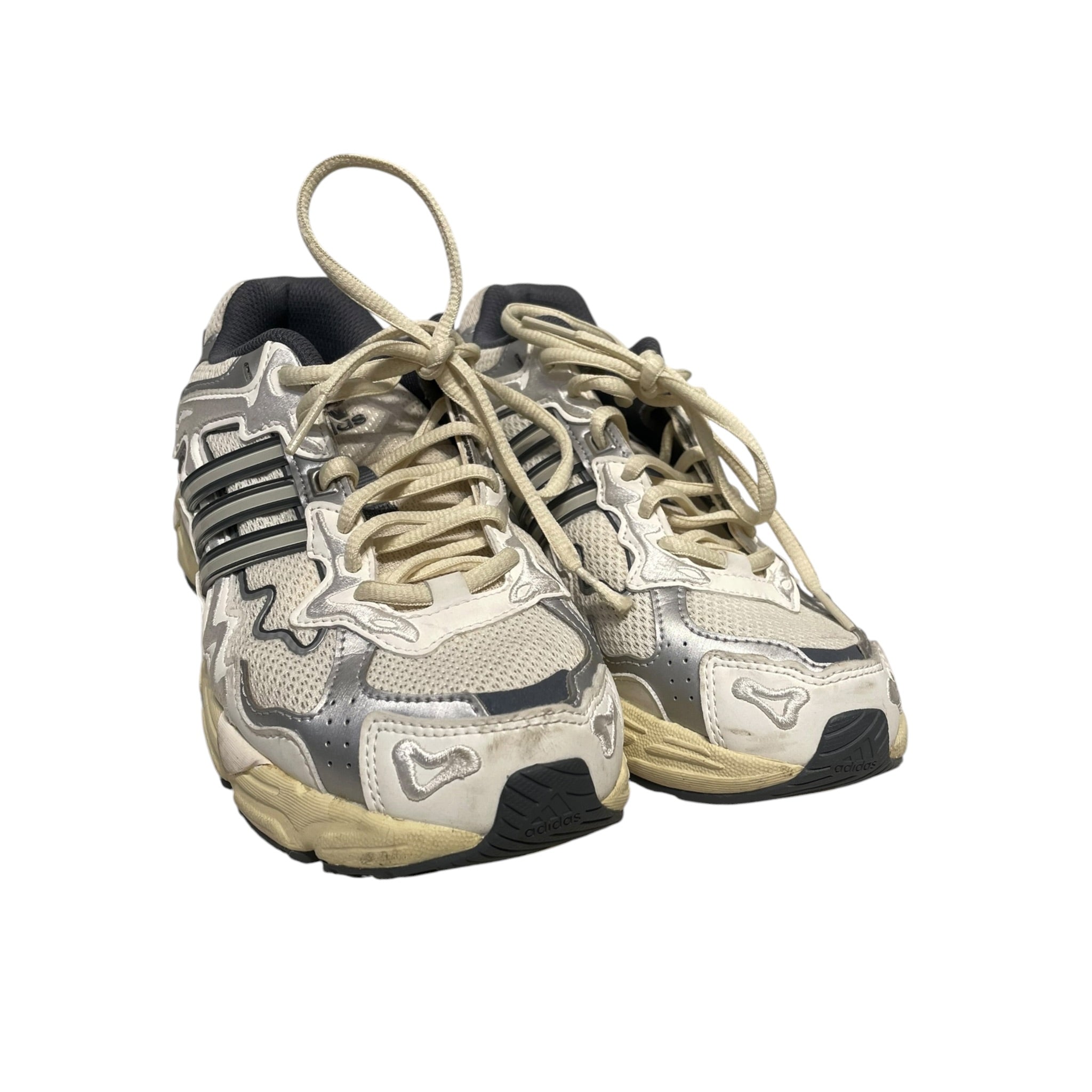 adidas/Low-Sneakers/US 6.5/Polyester/CRM/BAD BUNNY SNEAKERS view 1