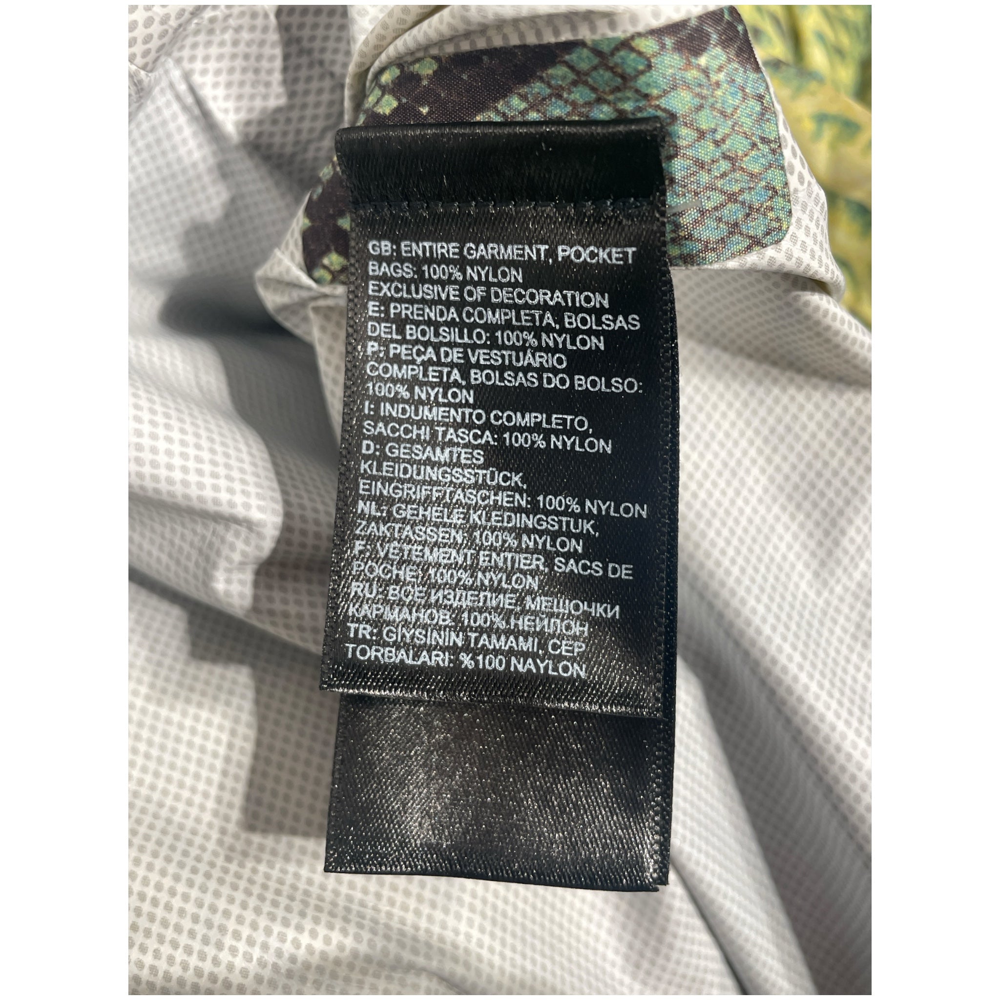 Supreme/THE NORTH FACE/Windbreaker/M/Nylon/GRN/Animal Pattern/Snakeskin view 4