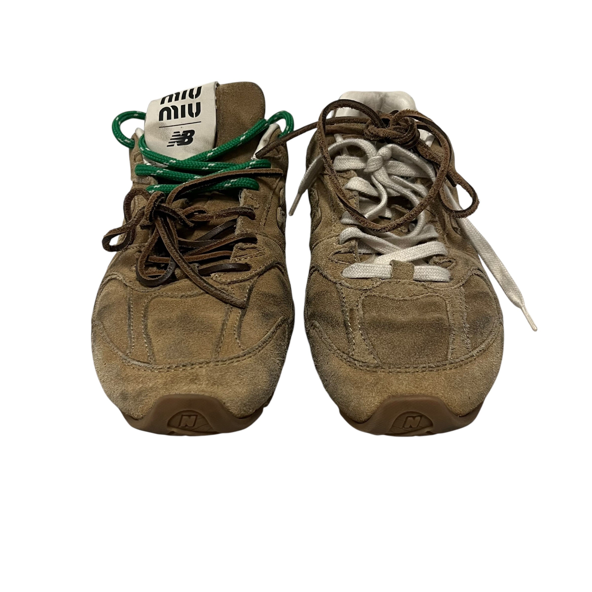 NEW BALANCE/Low-Sneakers/EU 38/Suede/CML/MIU MIU 530 SL view 9
