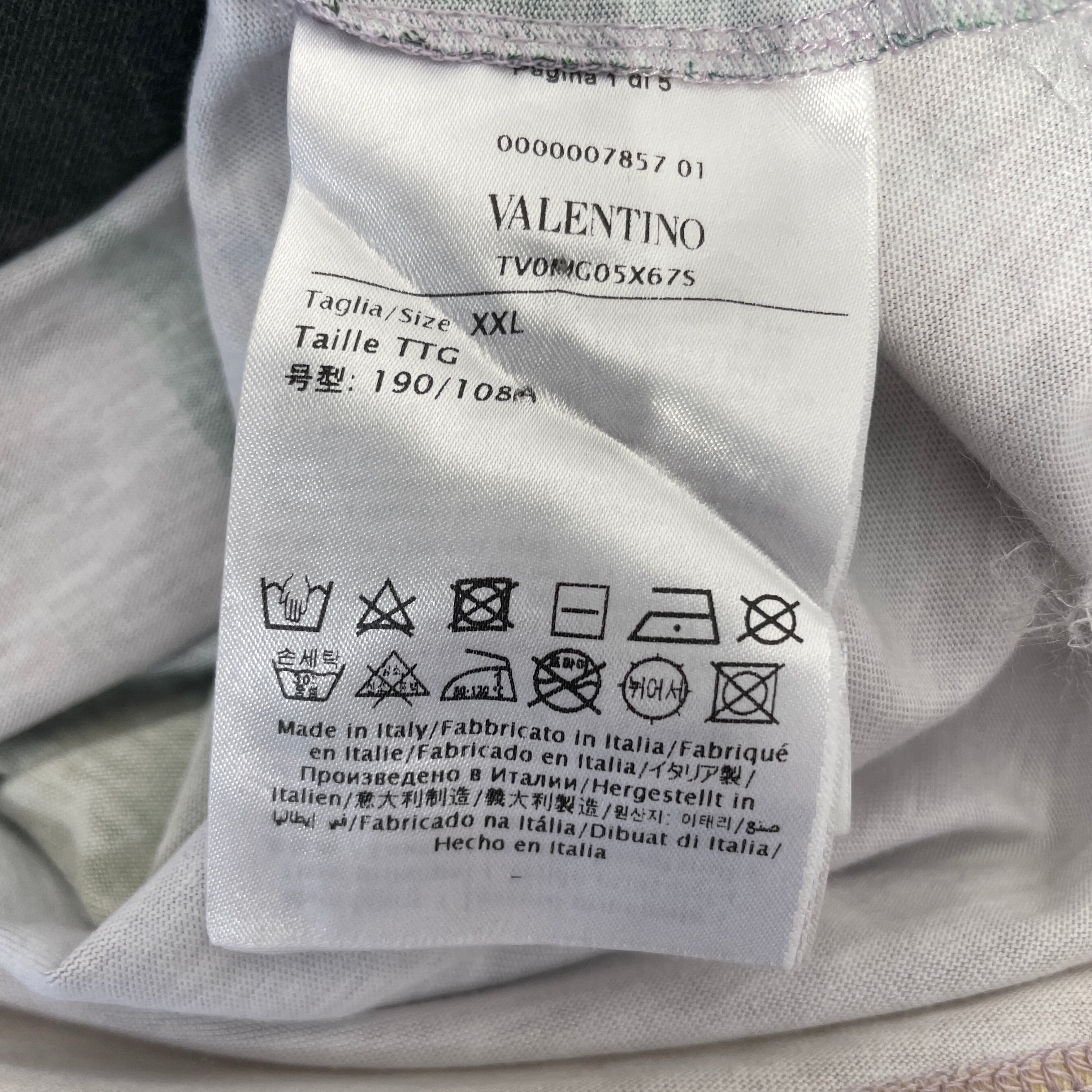 VALENTINO/T-Shirt/XXL/Cotton/MLT/Graphic/OWL view 3