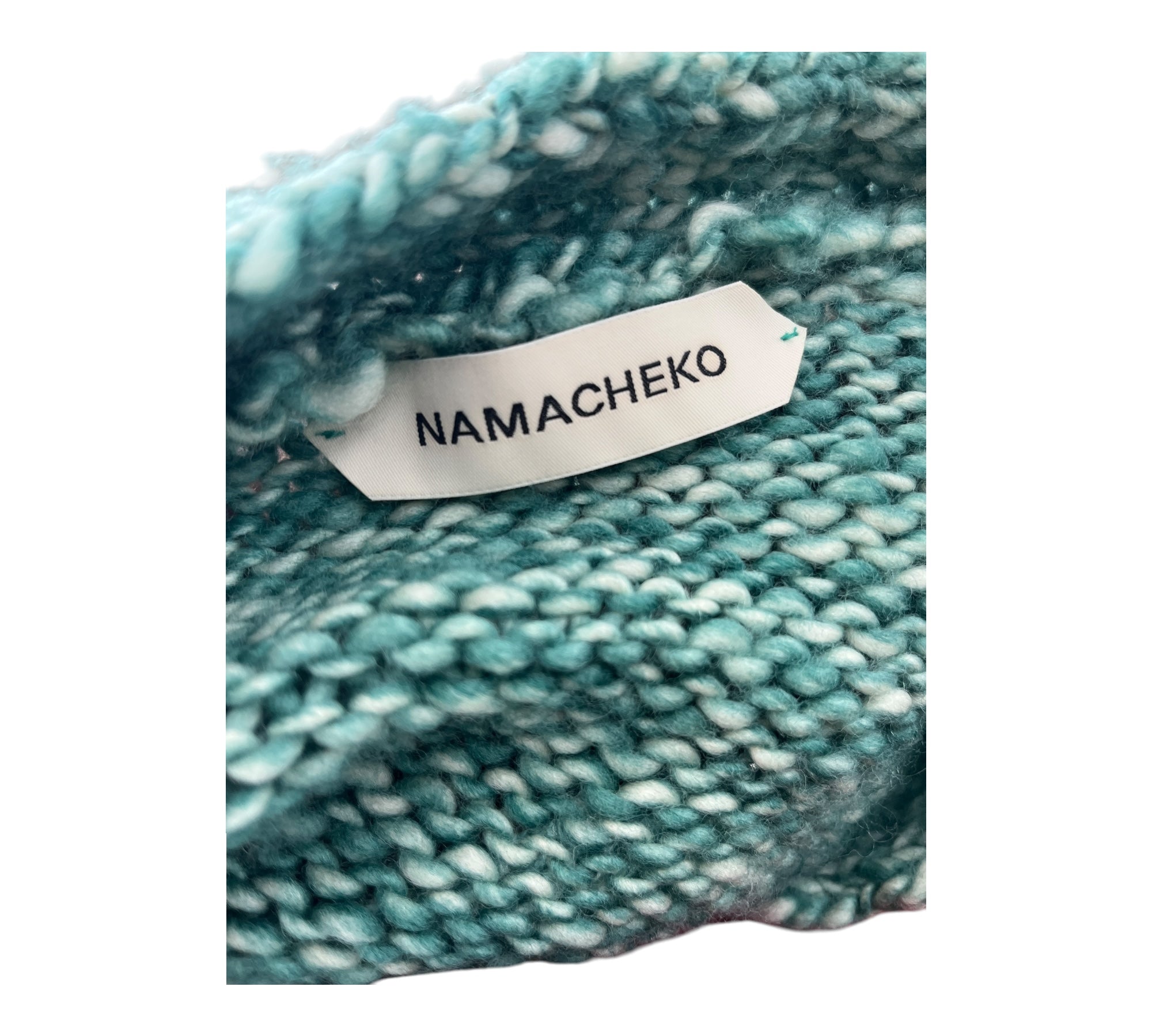 NAMACHEKO/Cardigan/L/Wool/GRN/ view 4