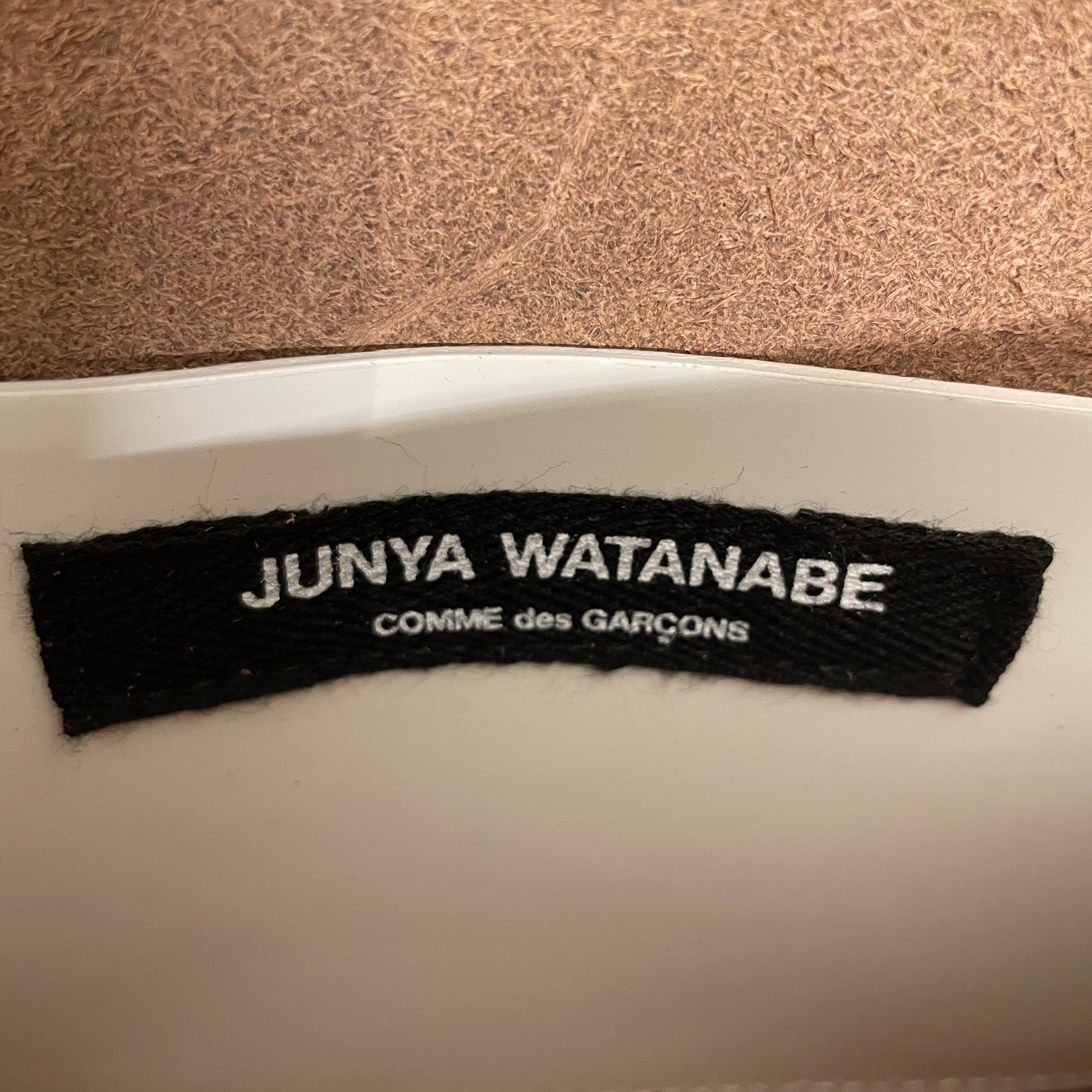 JUNYA WATANABE COMME des GARCONS/Clutch Bag/Leather/WHT/SNAP BUTTON CLUTCH view 4