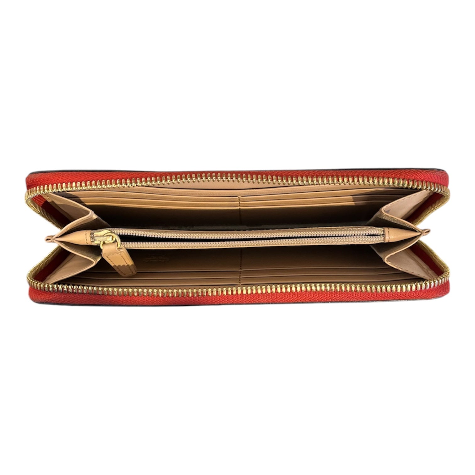 MCM/Long Wallet/Leather/RED/RED LONG WALLET view 4