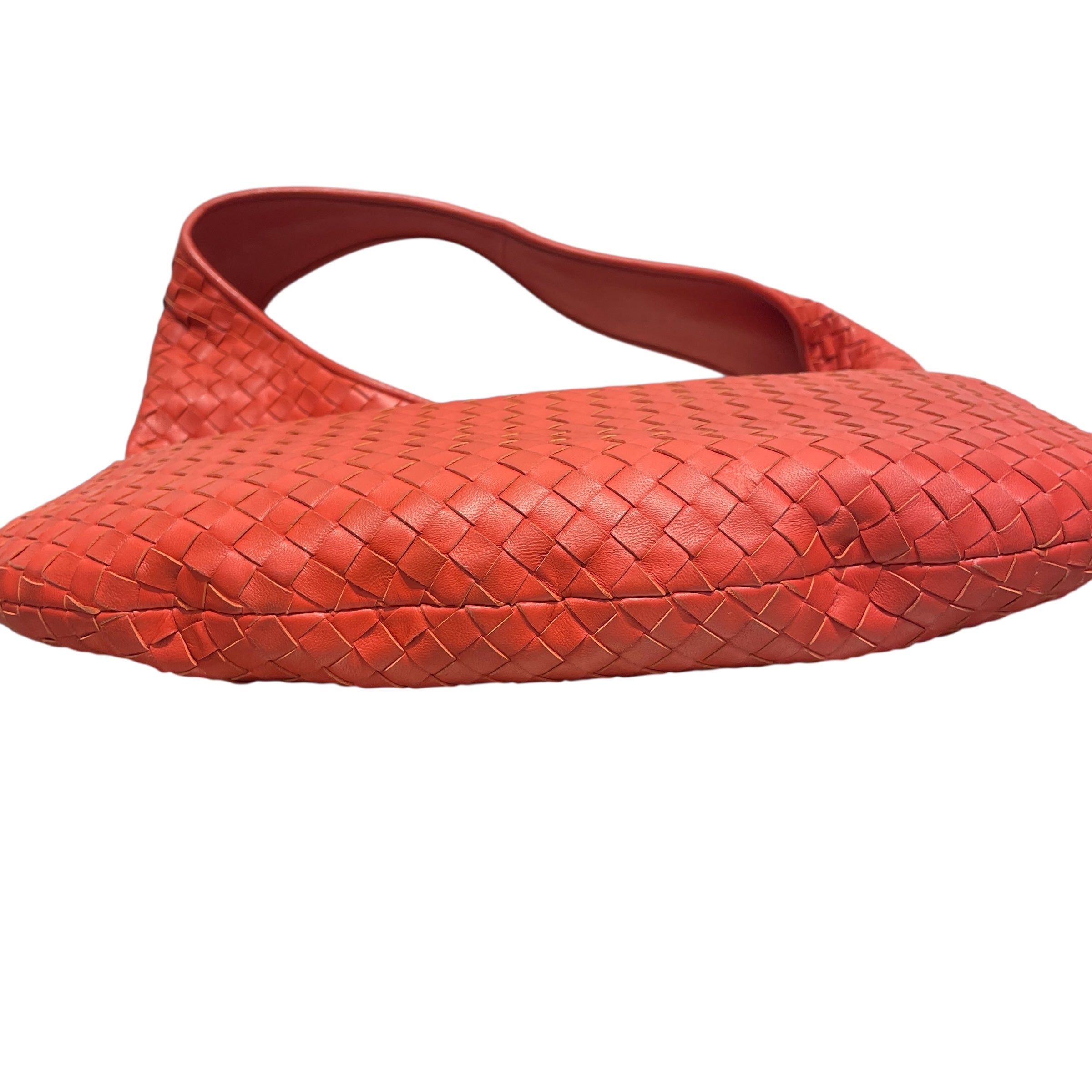 BOTTEGA VENETA/Hand Bag/M/Leather/ORN/INTERECCIATO HOBO BAG view 3