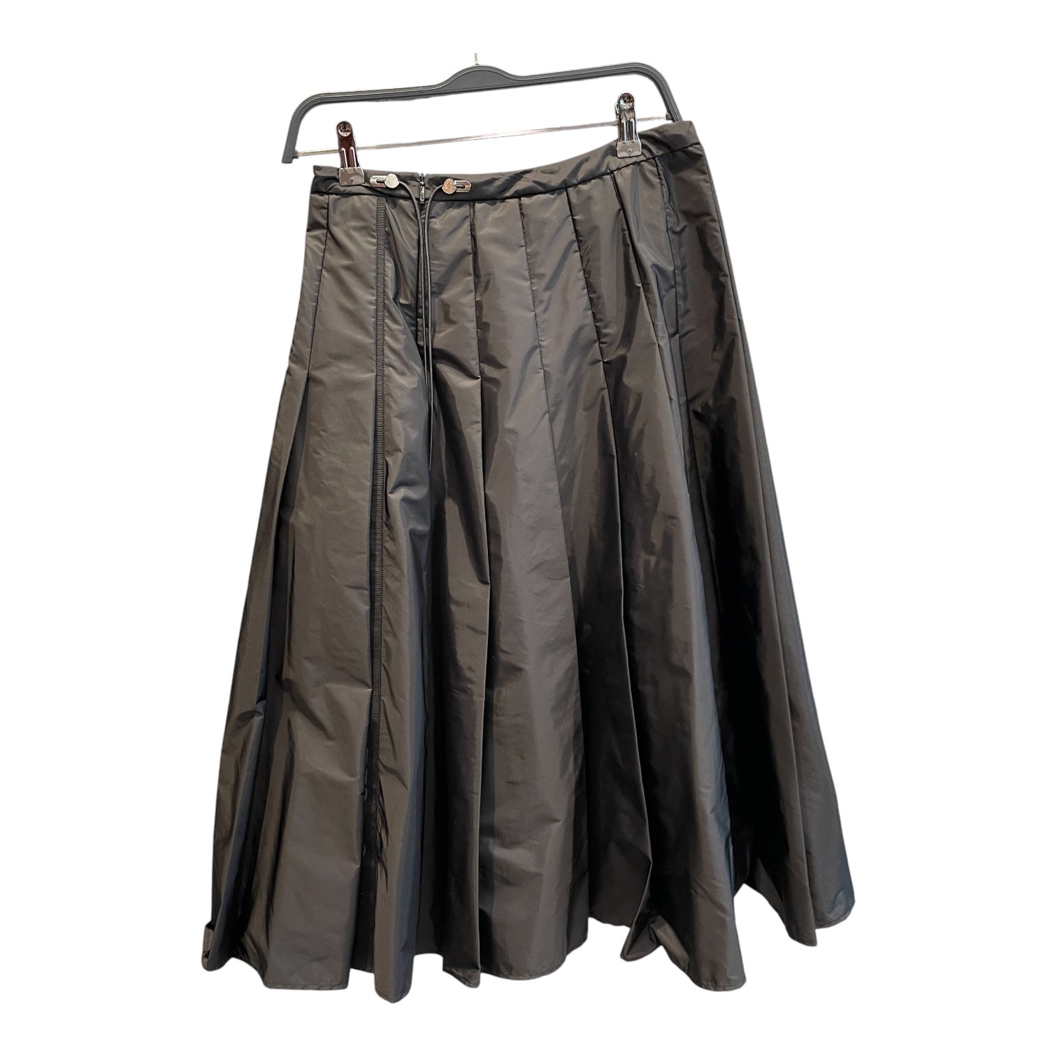 MONCLER/Long Skirt/S/Nylon/BLK/NWT view 2