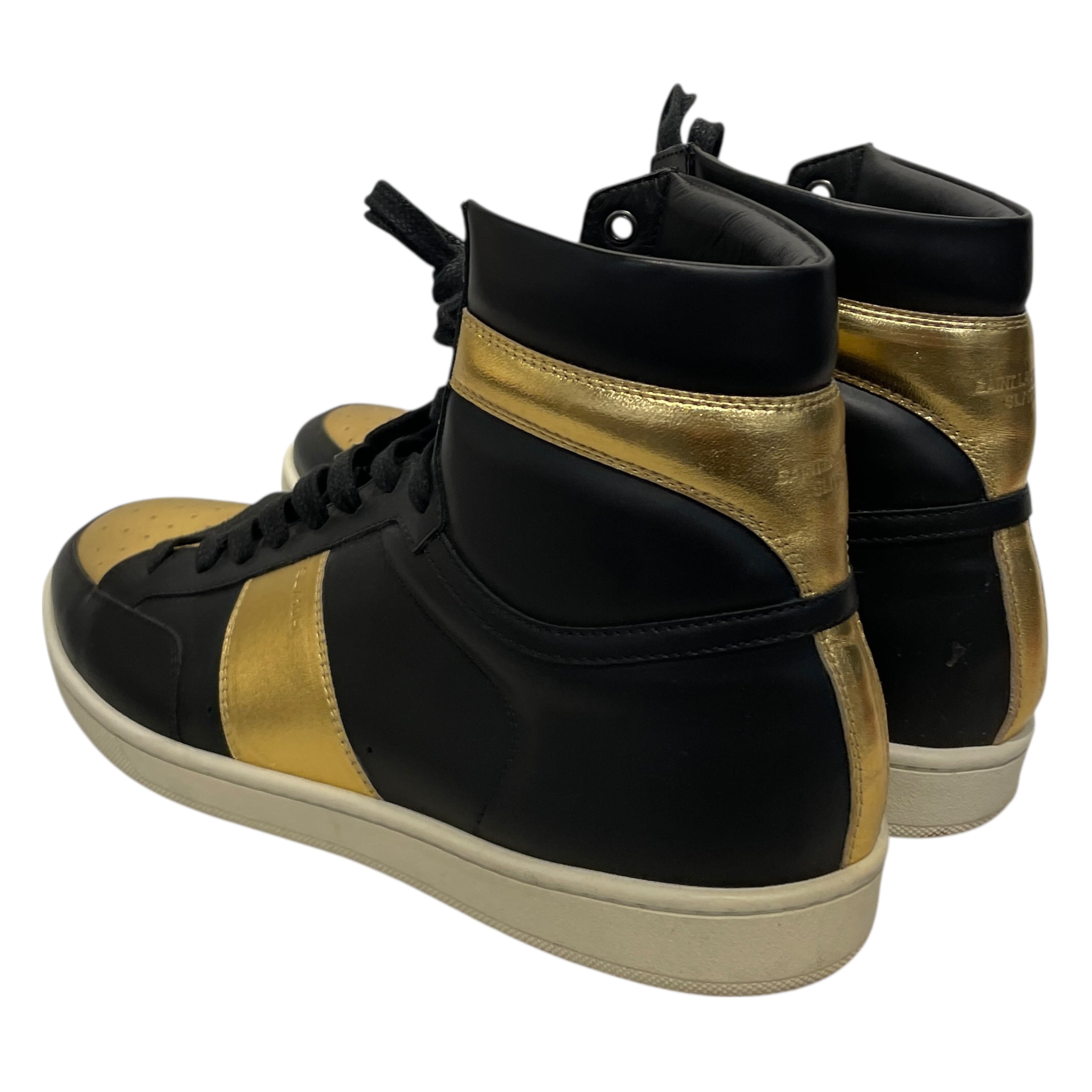 SAINT LAURENT/Hi-Sneakers/EU 43.5/Leather/BLK/418026 view 2