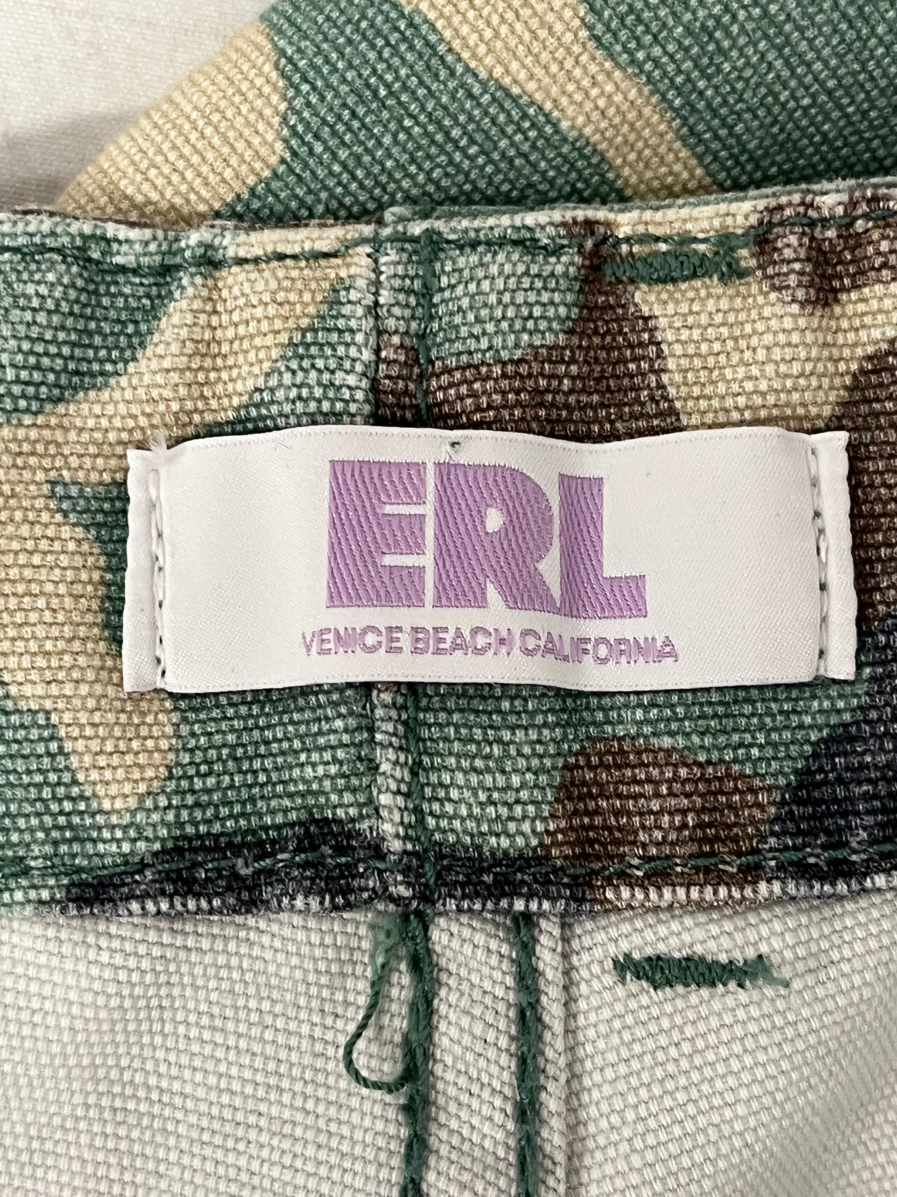 ERL/Pants/XXL/Cotton/GRN/Camouflage/DISTRESSED CARGO CAMOS view 3