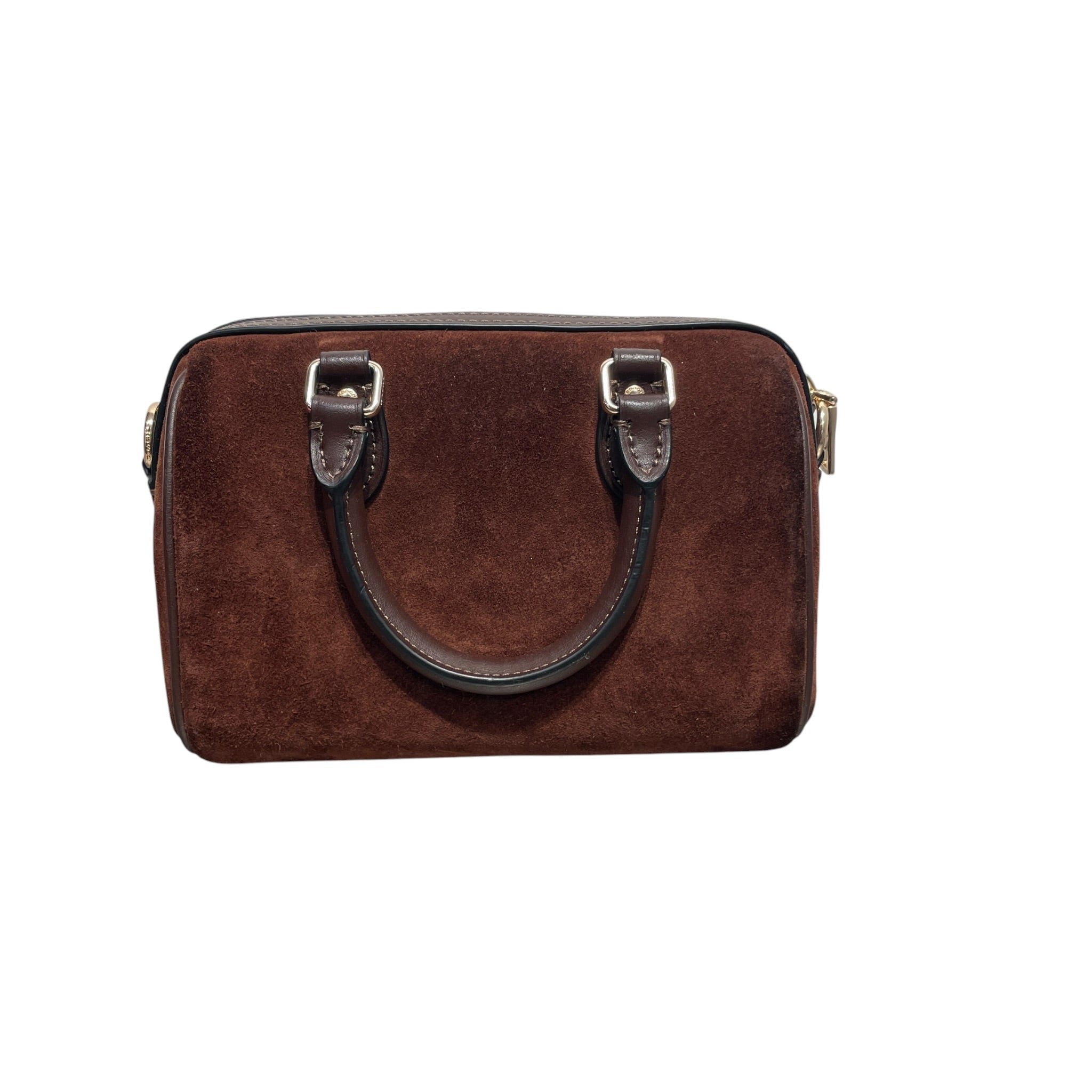 COACH/Hand Bag/Suede/BRW/mini rowan view 2
