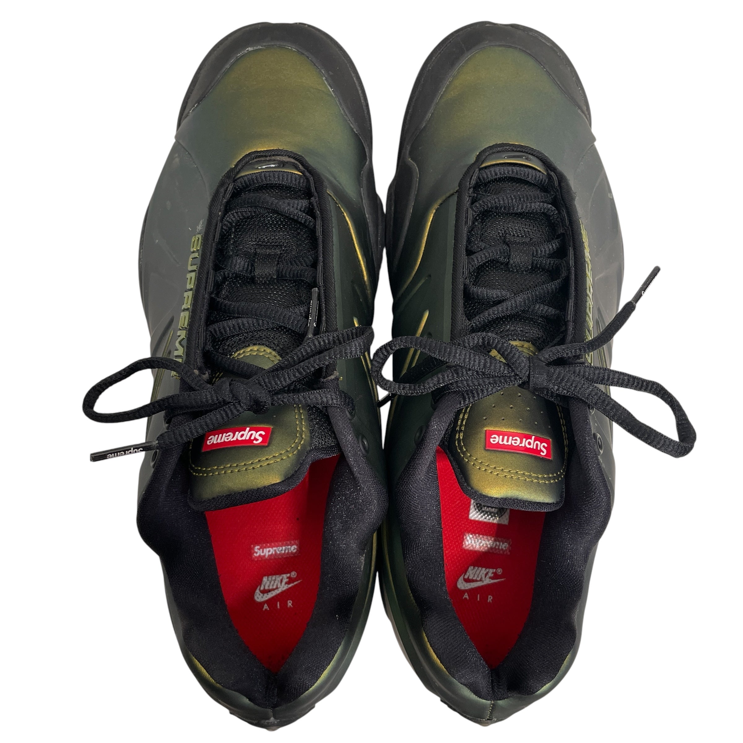 Supreme/NIKE/Low-Sneakers/US 11/Border/Nylon/GRN/AIR ZOOM COURTPOSITE/SUPREME view 4