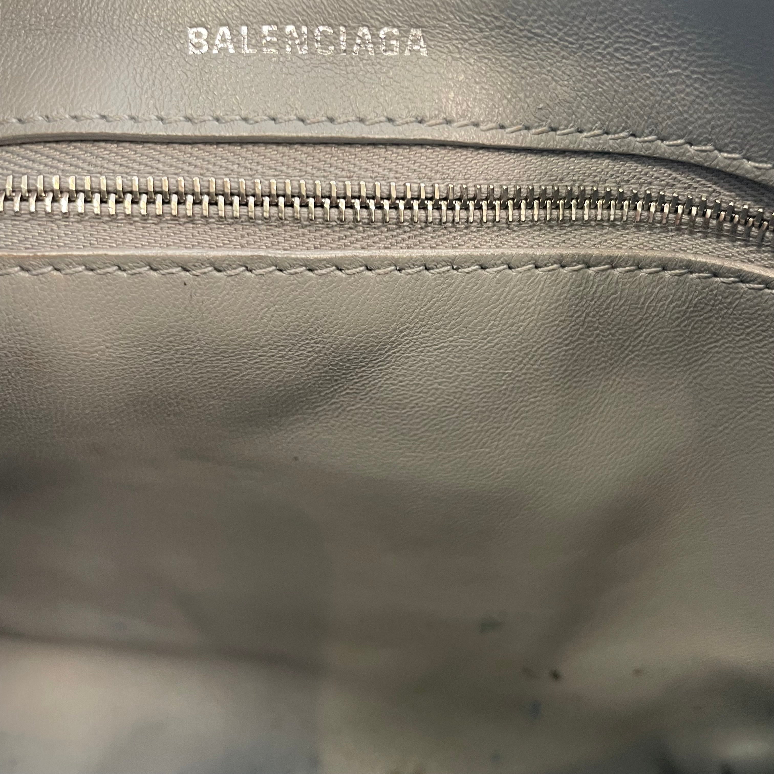 BALENCIAGA/Cross Body Bag/Leather/SLV/MARY KATE SLINGBAG view 4