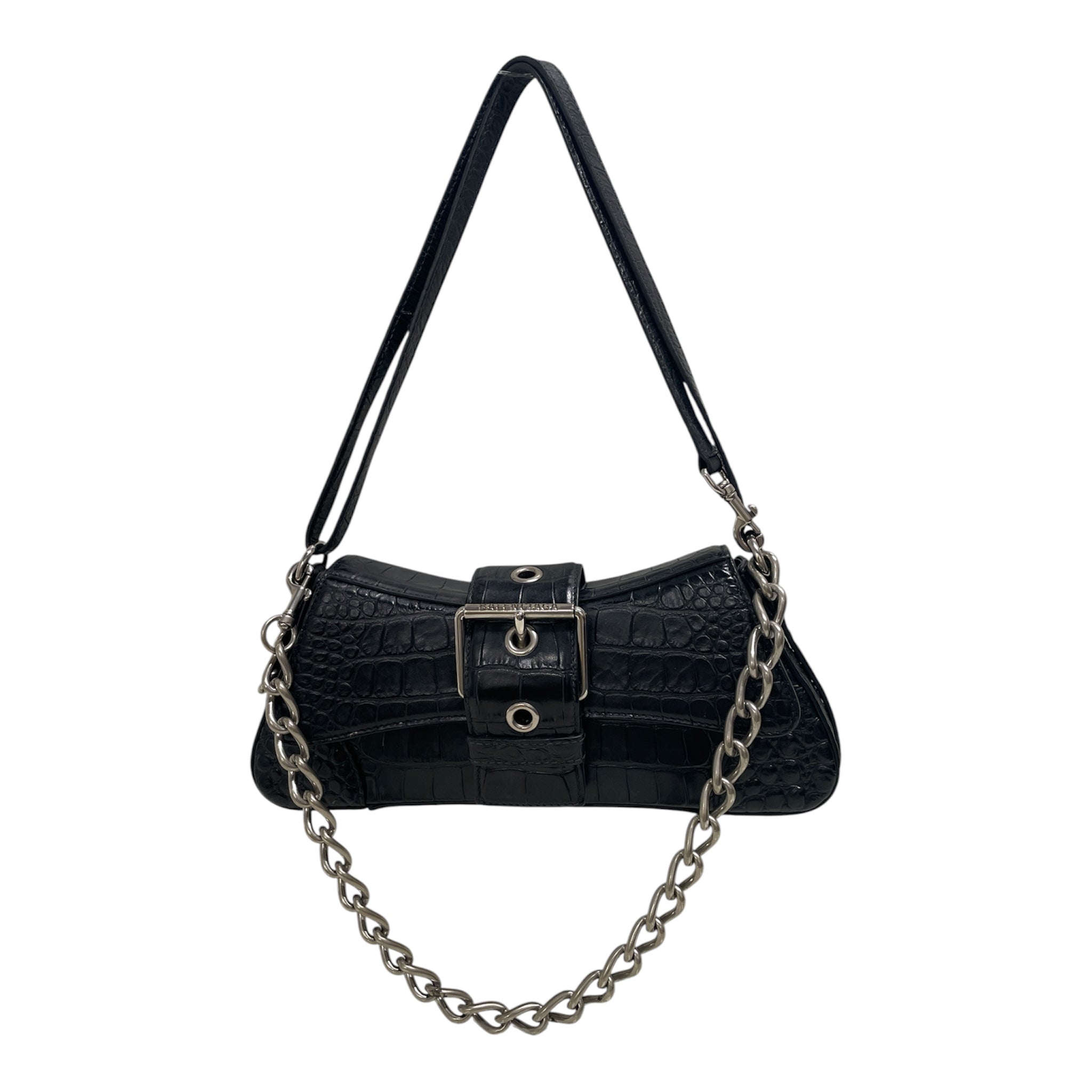 BALENCIAGA/Bag/Leather/BLK/9CQC4DB/LINDSAY view 1