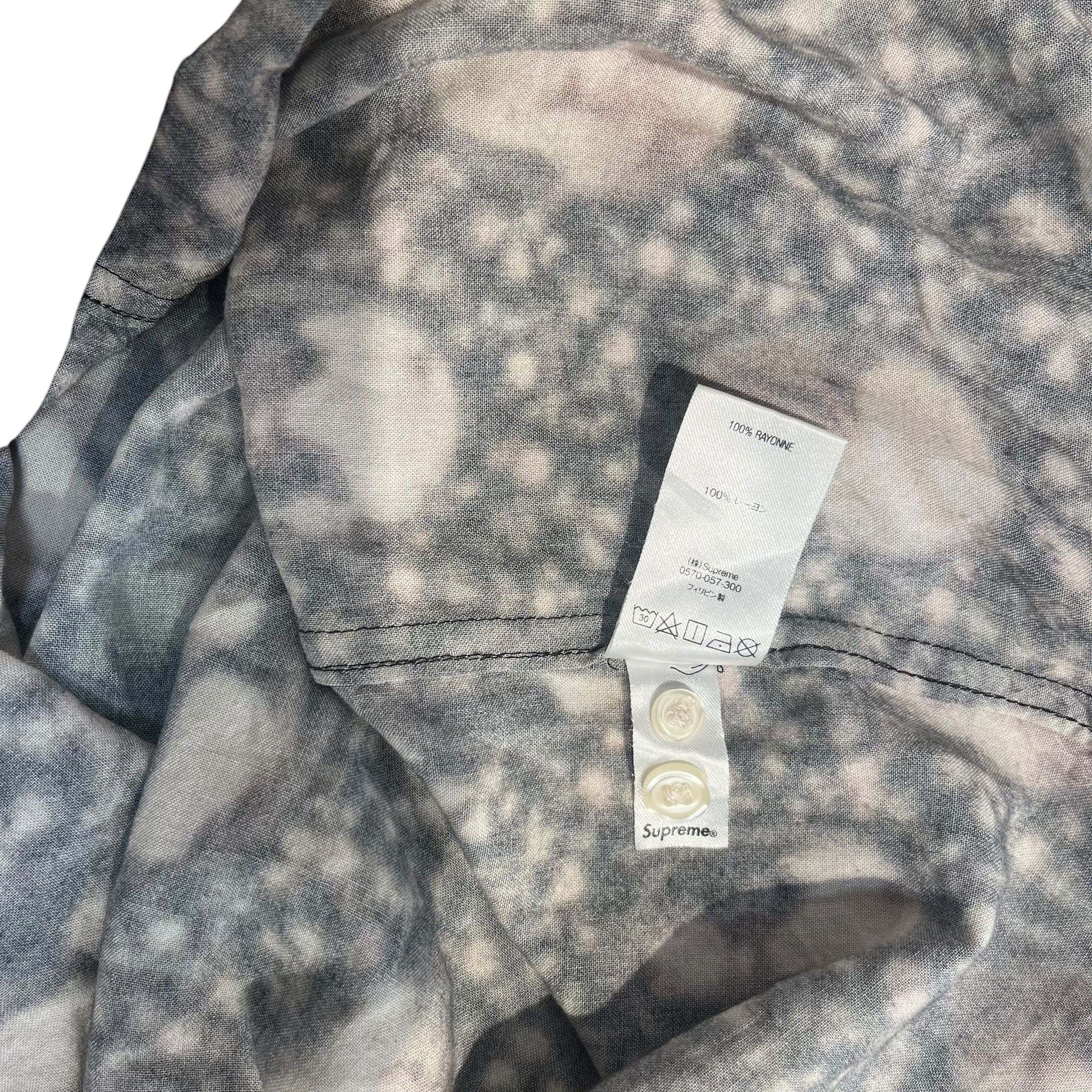 Supreme/HYSTERIC GLAMOUR/T-Shirt/M/Rayon/BRW/All Over Print/BLURRED SHIRT view 5
