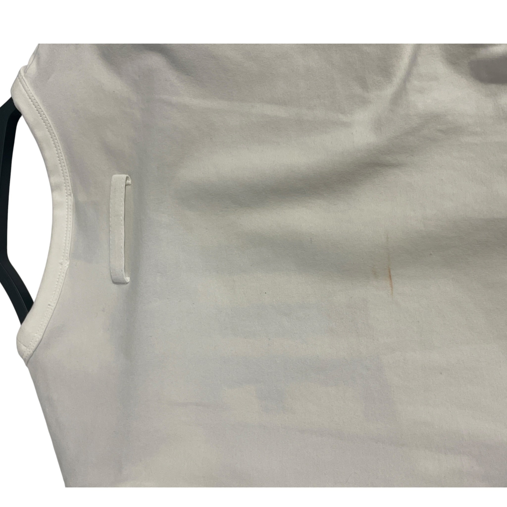 Jean Paul Gaultier/T-Shirt/S/Cotton/WHT/gaultier chest logo shirt S view 4
