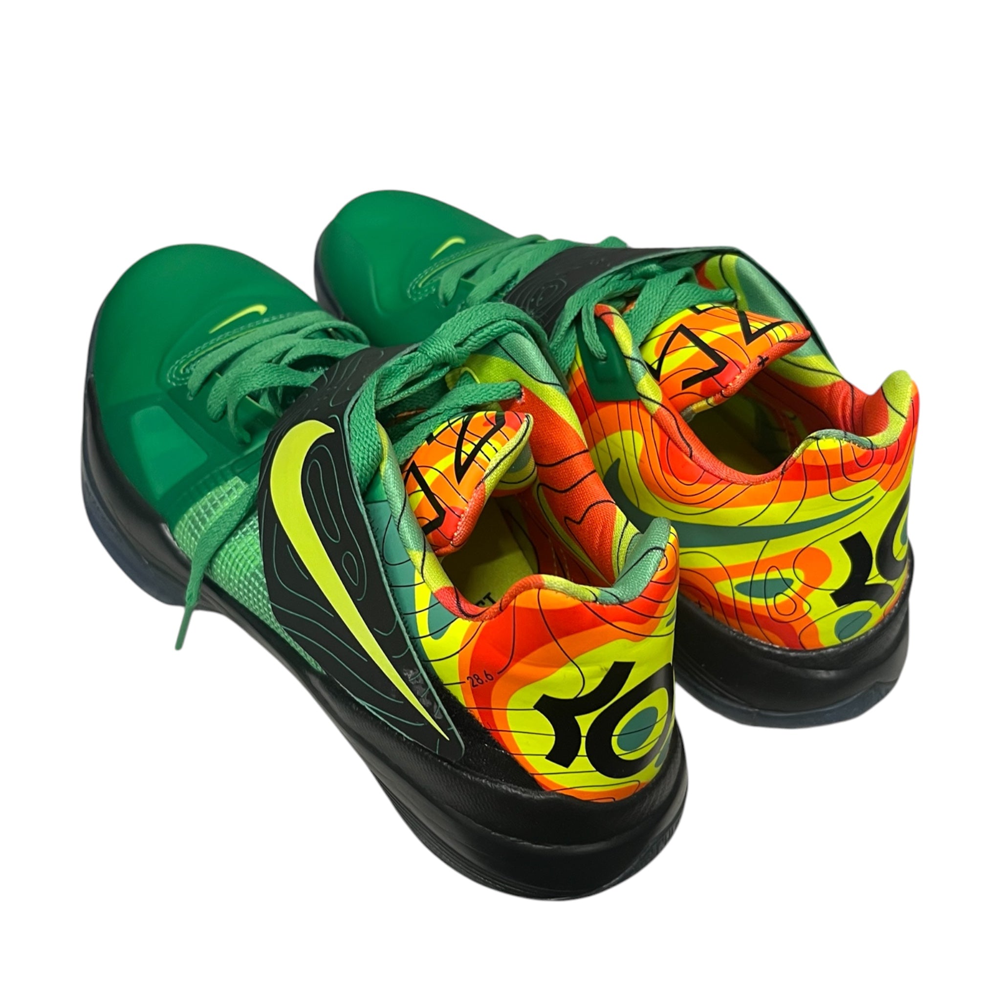 NIKE/Low-Sneakers/US 9.5/Leather/GRN/KD WEATHERMAN view 2