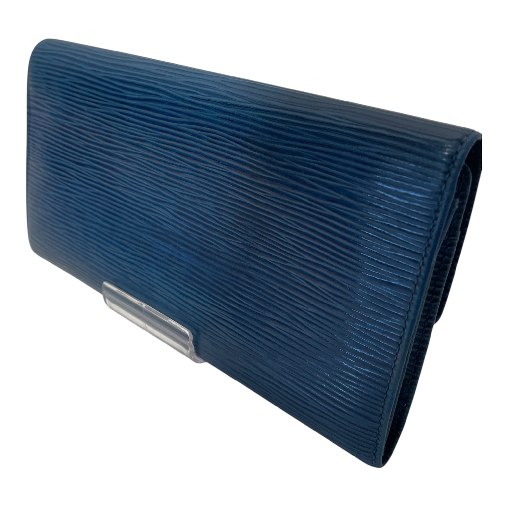 LOUIS VUITTON/Long Wallet/BLU/Leather/Epi/M6359G view 2