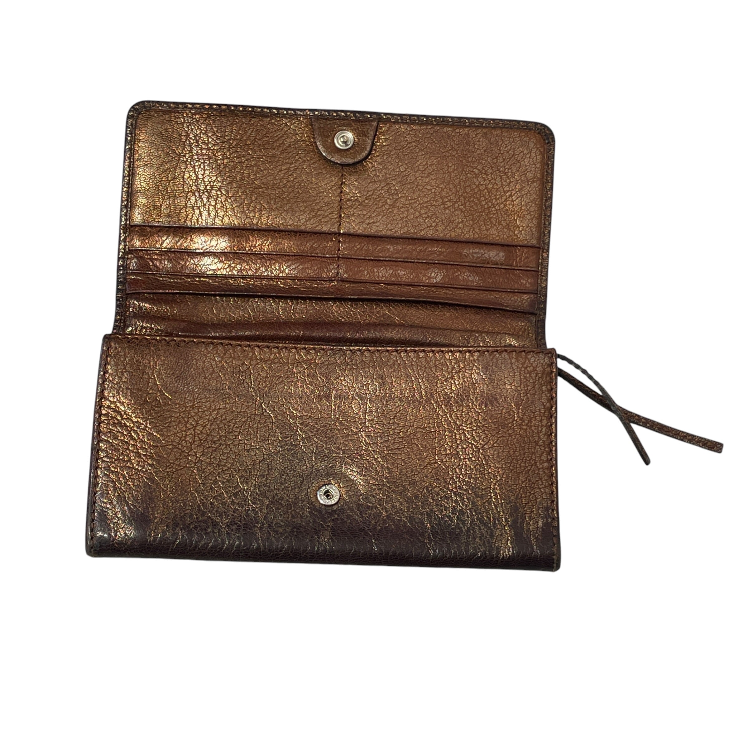 Chloe/Long Wallet/Leather/BRW/L's/HORSE CHARM ZIPPER PULL view 5