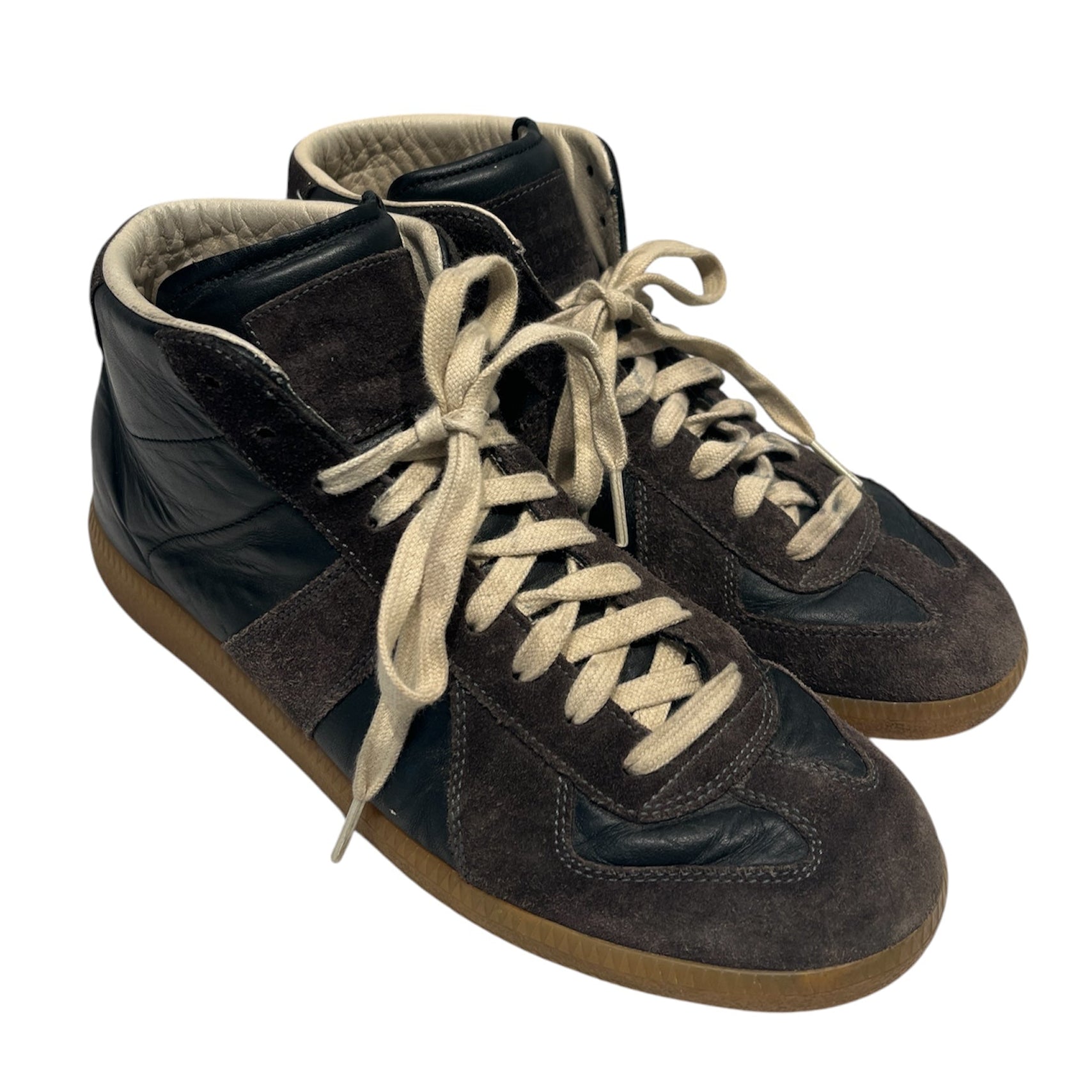 Maison Margiela/Hi-Sneakers/Suede/GRY/ view 1