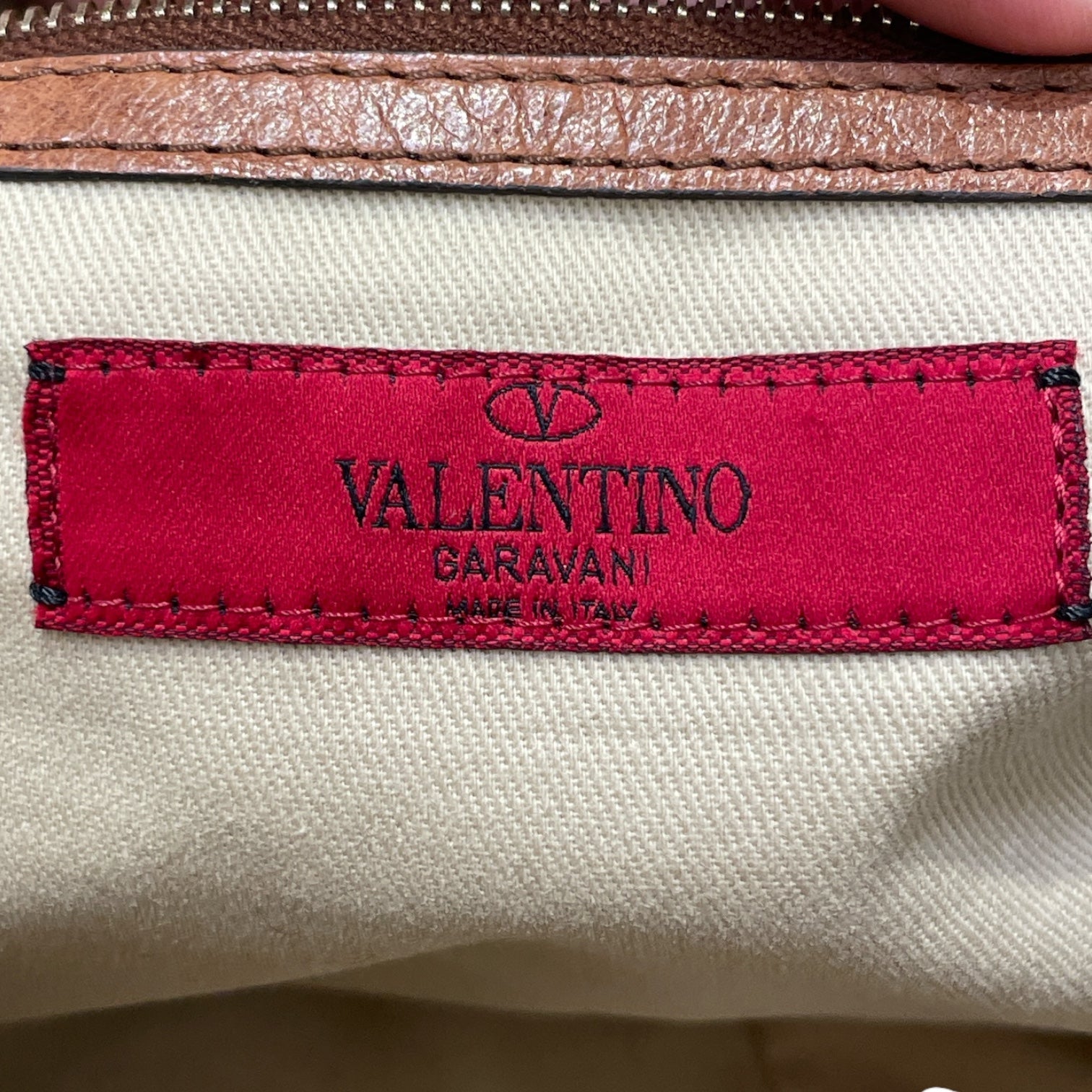 VALENTINO/Tote Bag/Leather/BRW/ view 5