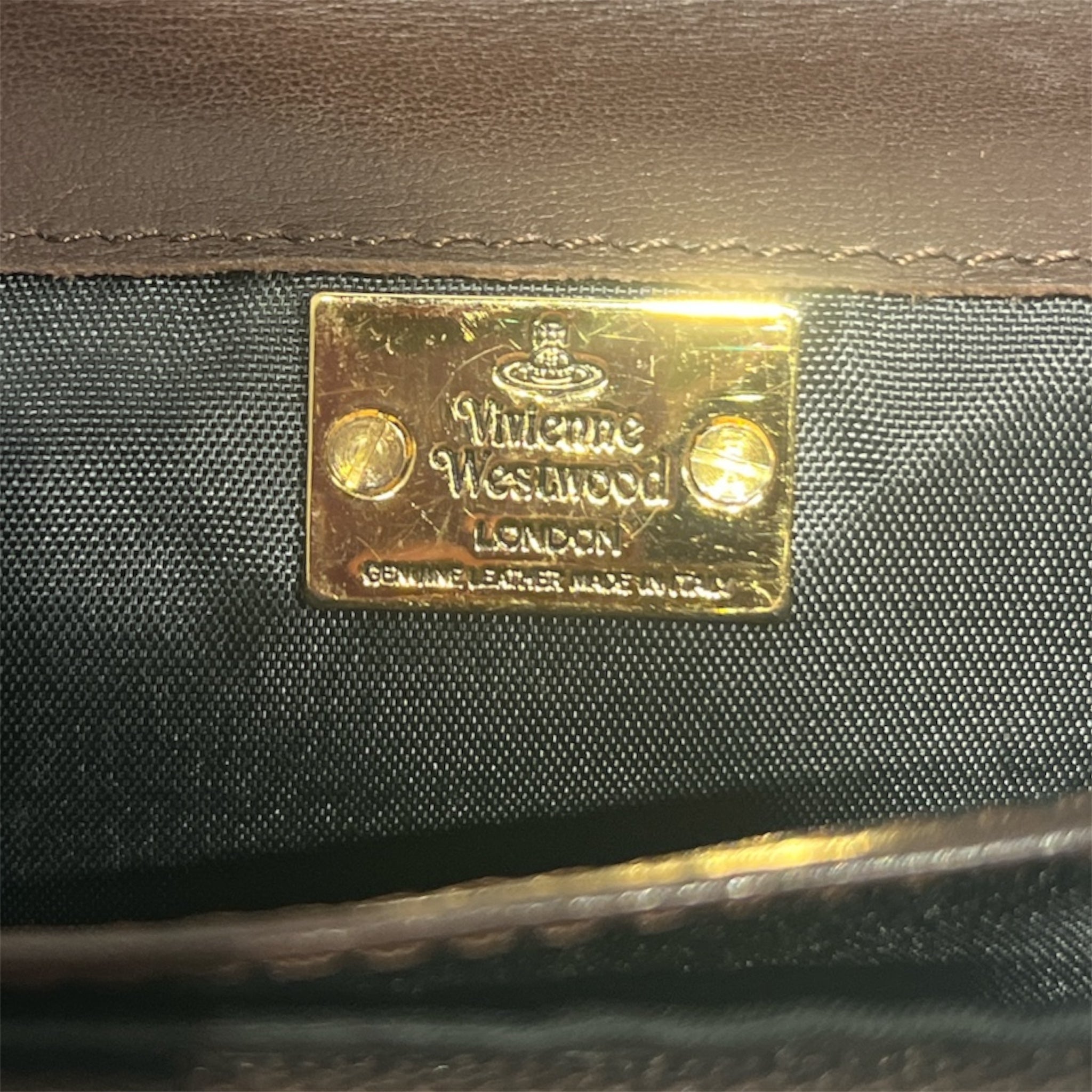 Vivienne Westwood/Long Wallet/Leather/NVY/EMBOSSED WALLET view 3