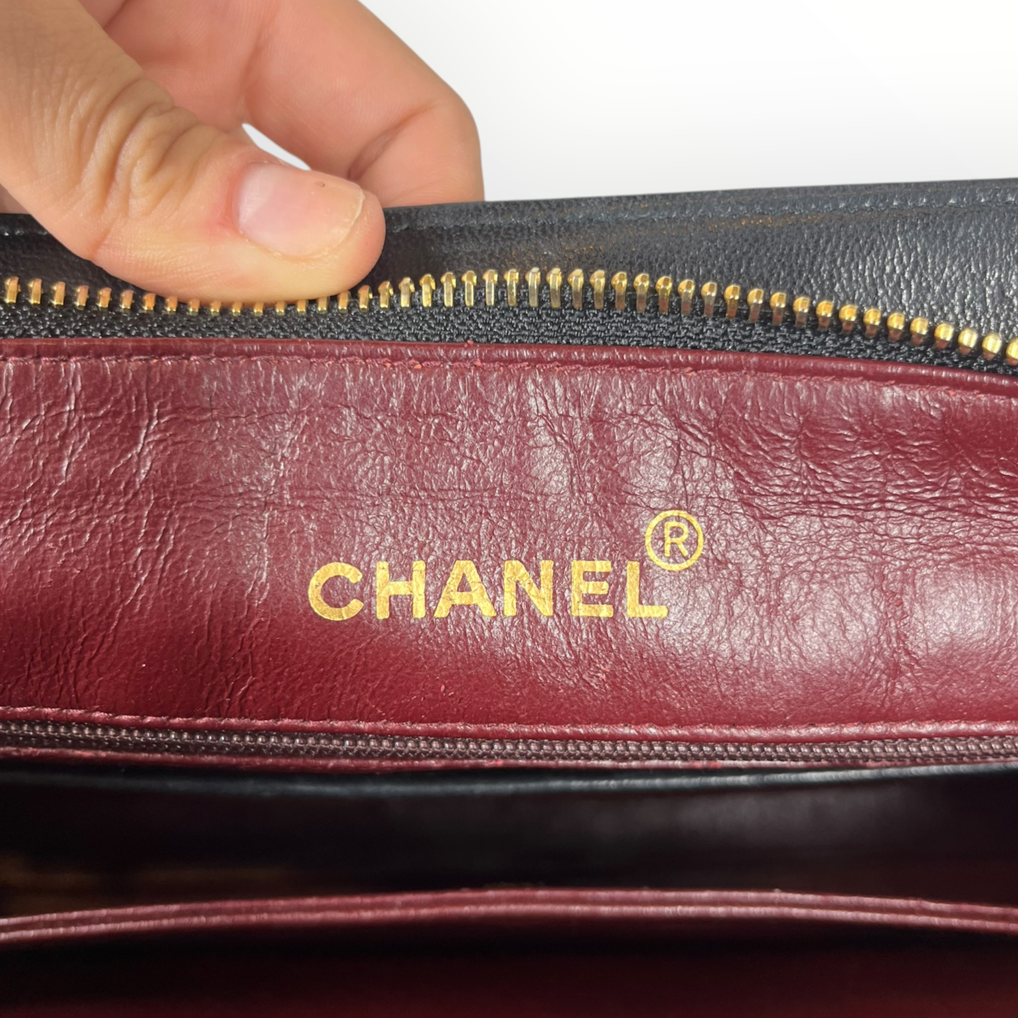 CHANEL/Bag/Leather/BLK/Quilted Lambskin Tote view 4