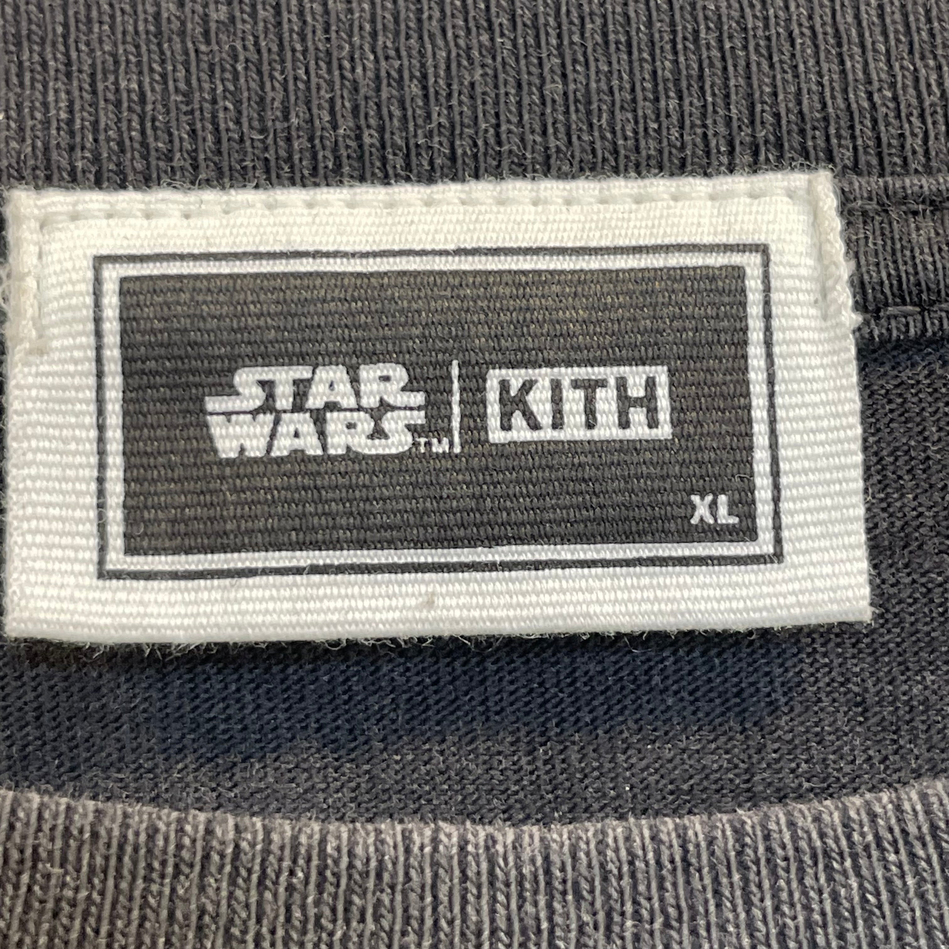 KITH/T-Shirt/XL/Cotton/BLK/star wars view 4