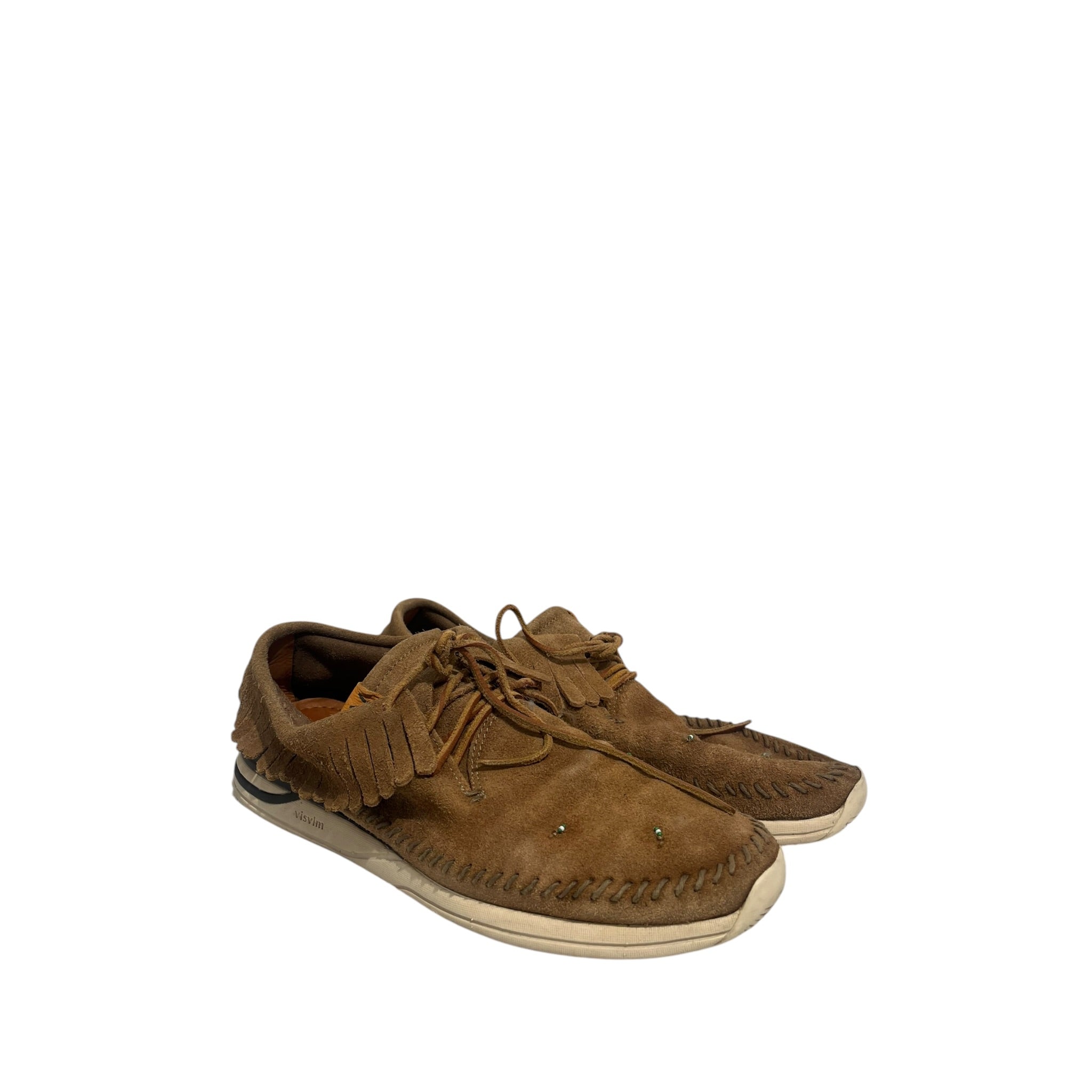 visvim/Low-Sneakers/US 11/Suede/BRW/MOCCASIN FRINGE BEADS view 1