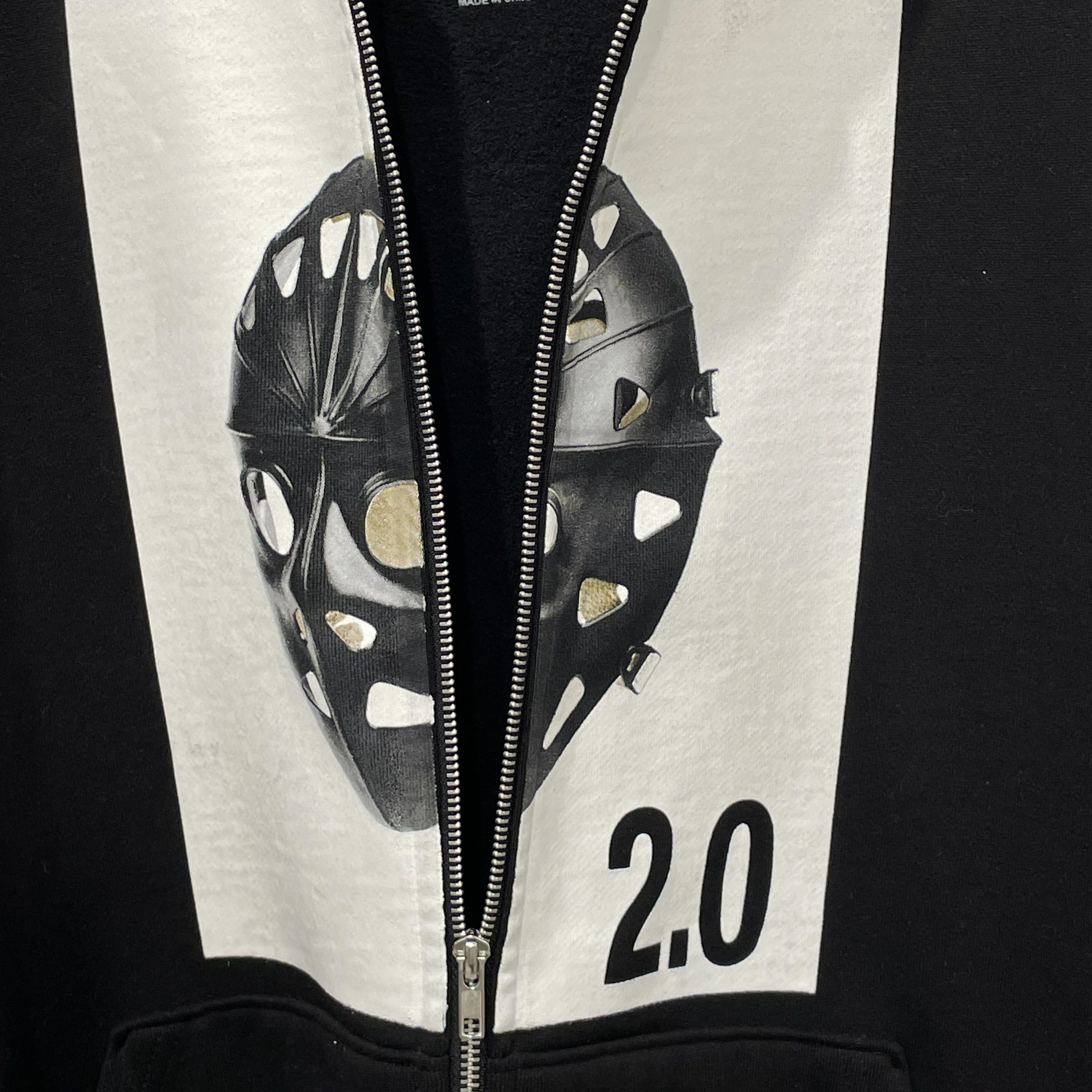 OPIUM/Zip Up Hoodie/XL/All Over Print/Cotton/BLK/ANTAGONIST 2.0 Hoodie view 3