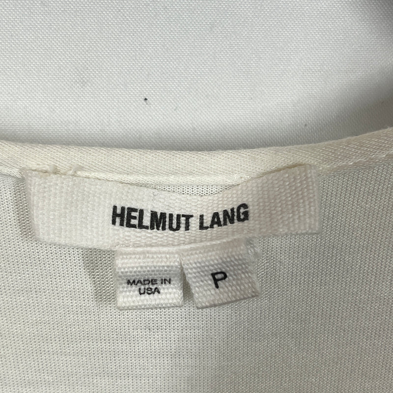 Helmut Lang/Cut & Sew/XS/Cotton/WHT/pink big plaid