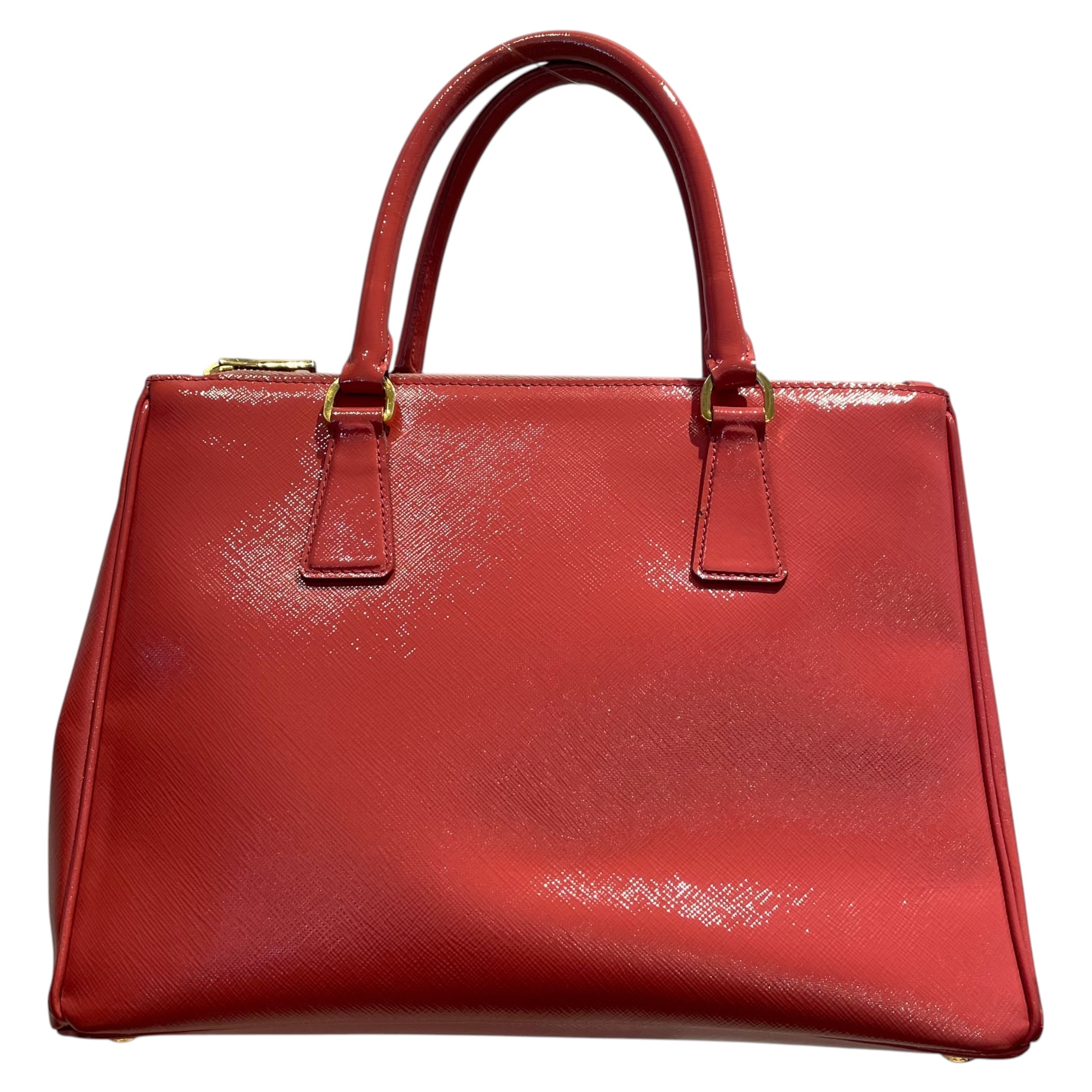 PRADA/Bag/Leather/PNK/Saffiano Vernice Galleria Tote view 2